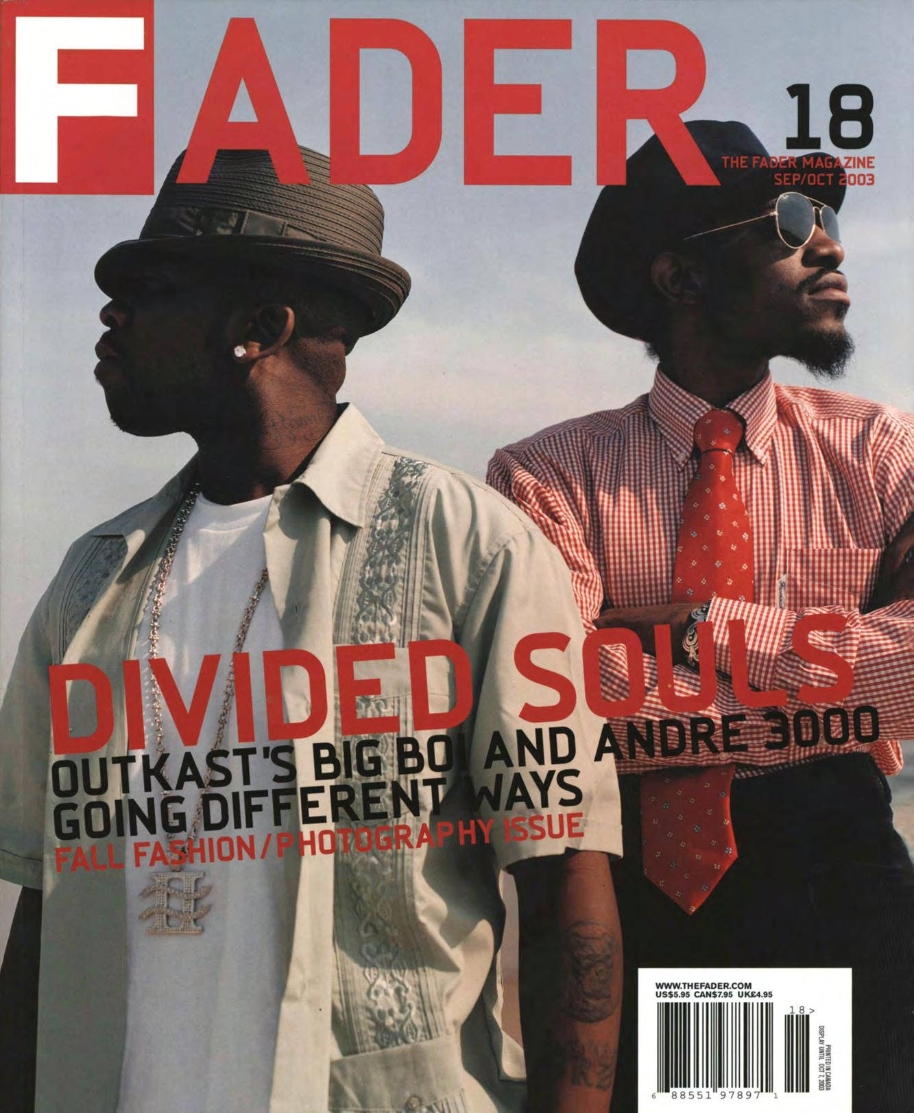 Outkast On Fader Magazine Cover Wallpaper