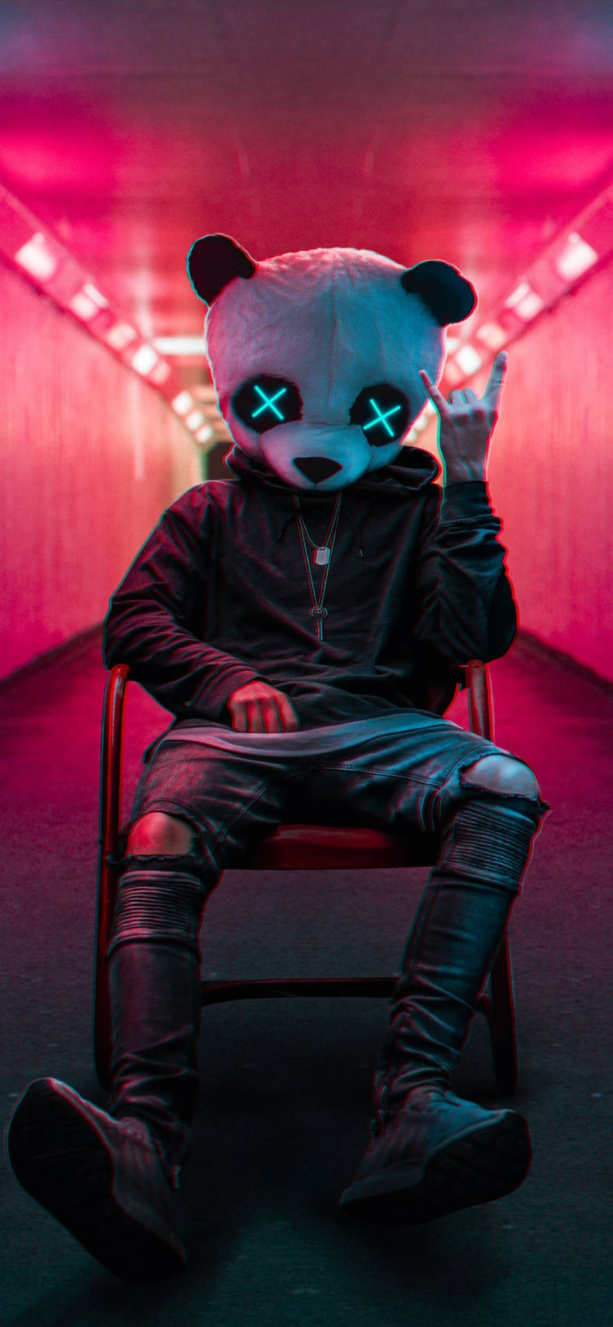 Panda Boy Iphone 11 Pro Max Wallpaper WallpapersOK