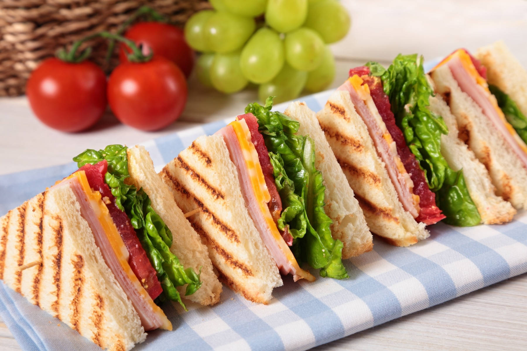 Panini Sandwiches Wallpaper