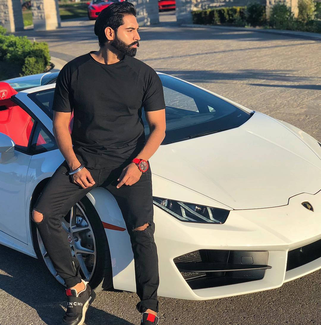 Parmish Verma White Lamborghini Wallpaper