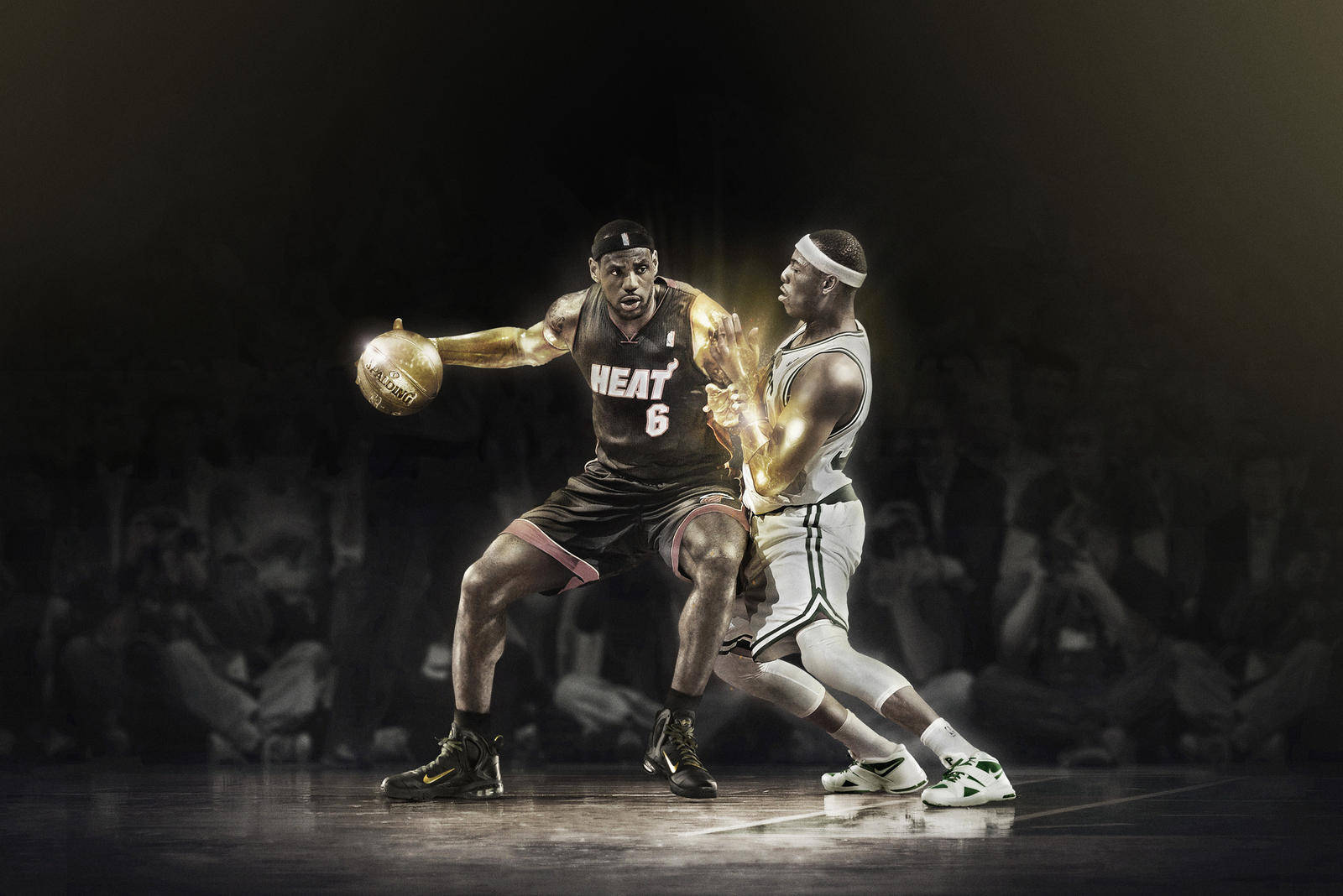 Paul Pierce Vs. Lebron James Wallpaper