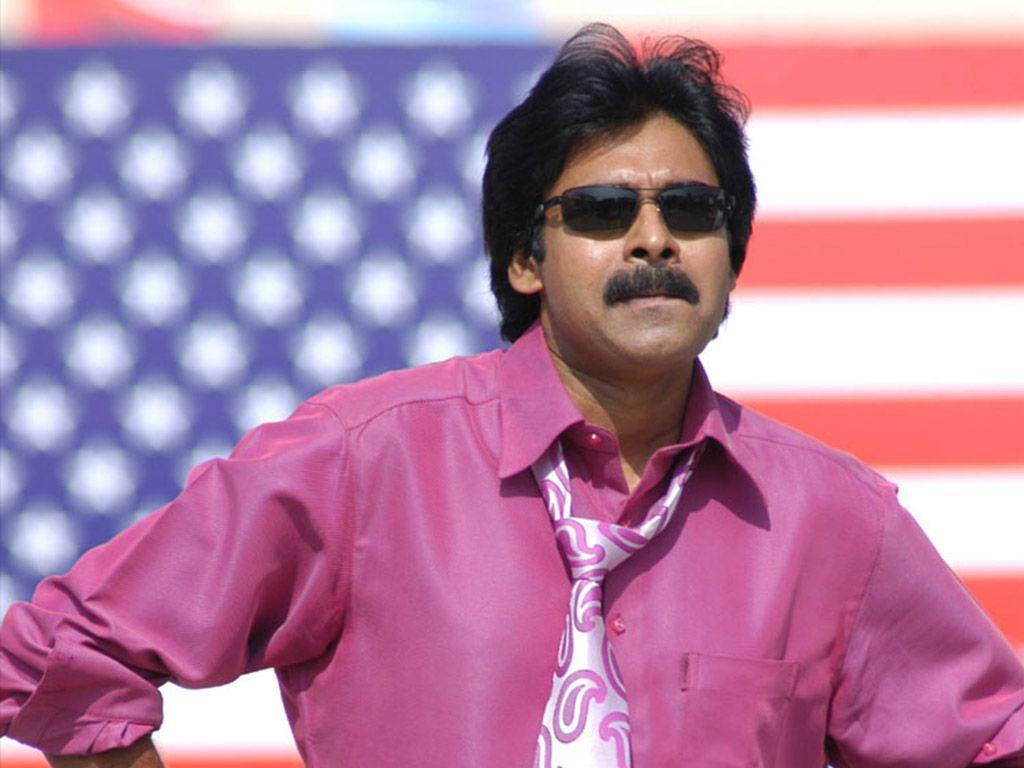 Pawan Kalan Us Flag Wallpaper