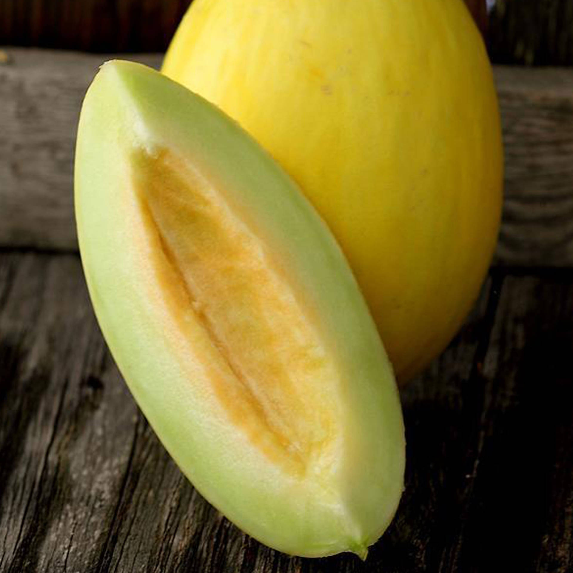 Peeled Canary Melon Wallpaper