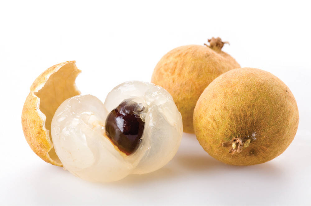 Peeled Longan Fruit Wallpaper