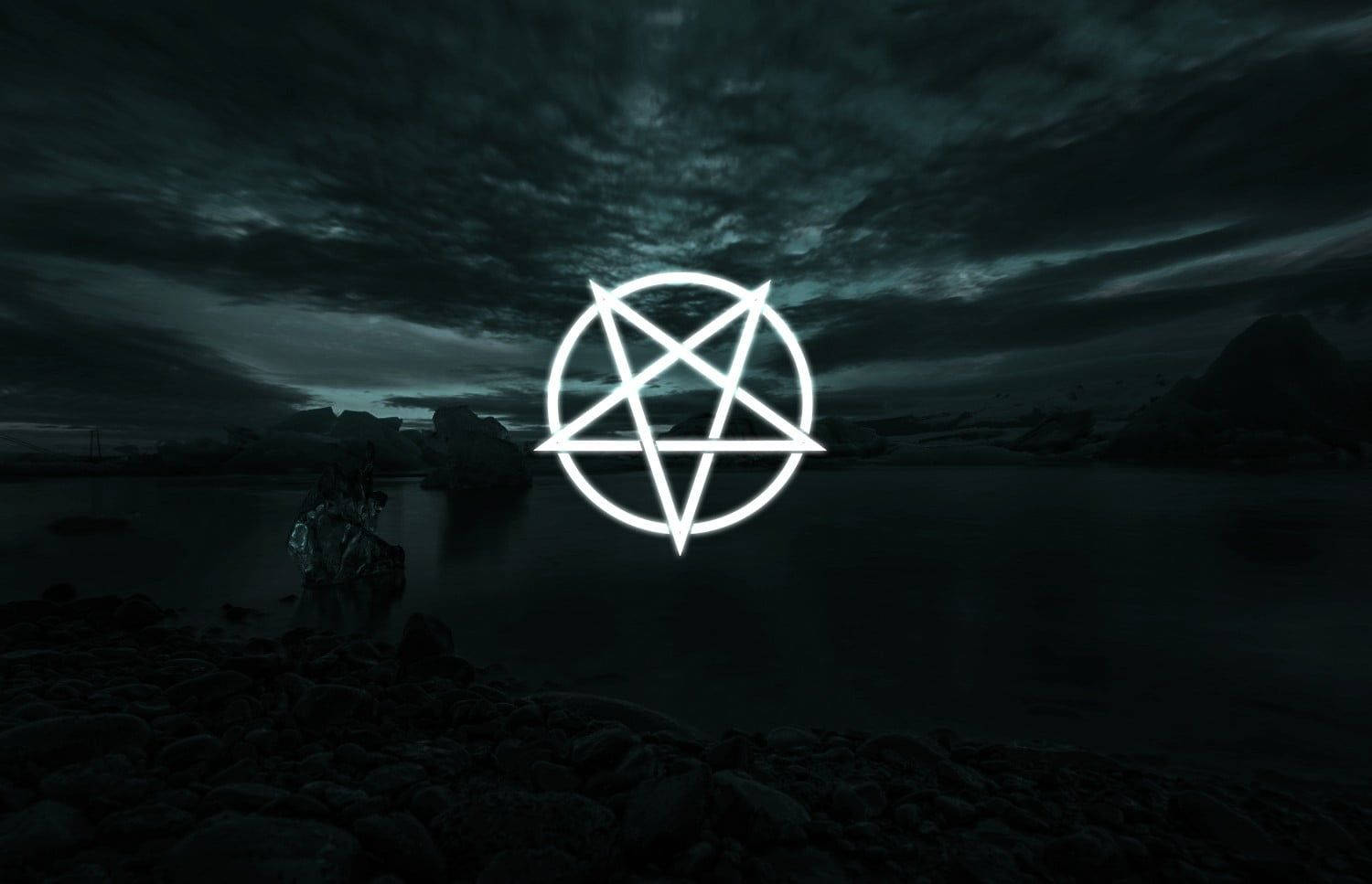 Pentagram Of A Monster Wallpaper