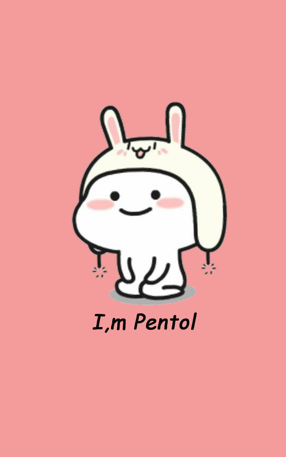 Pentol With Rabbit Hat Wallpaper