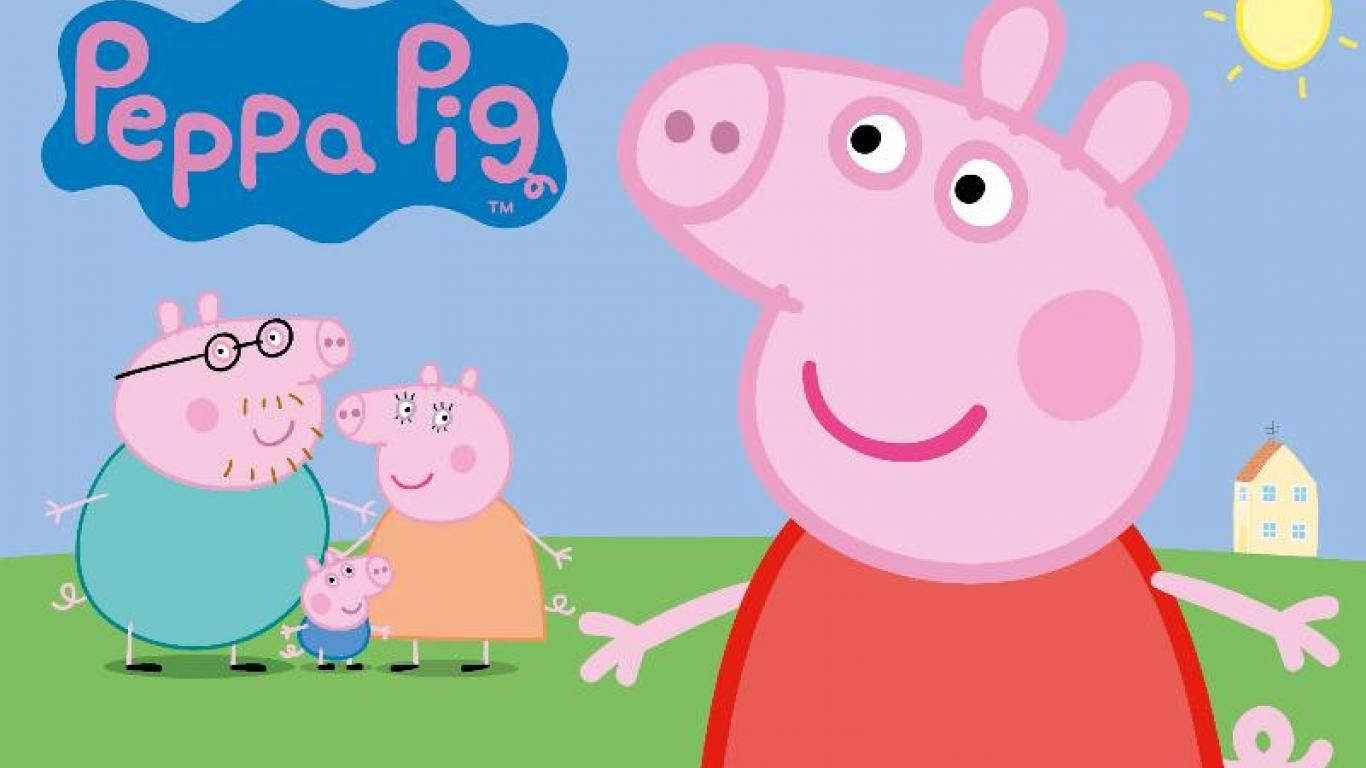 Peppa Pig And Her Family Wallpaper