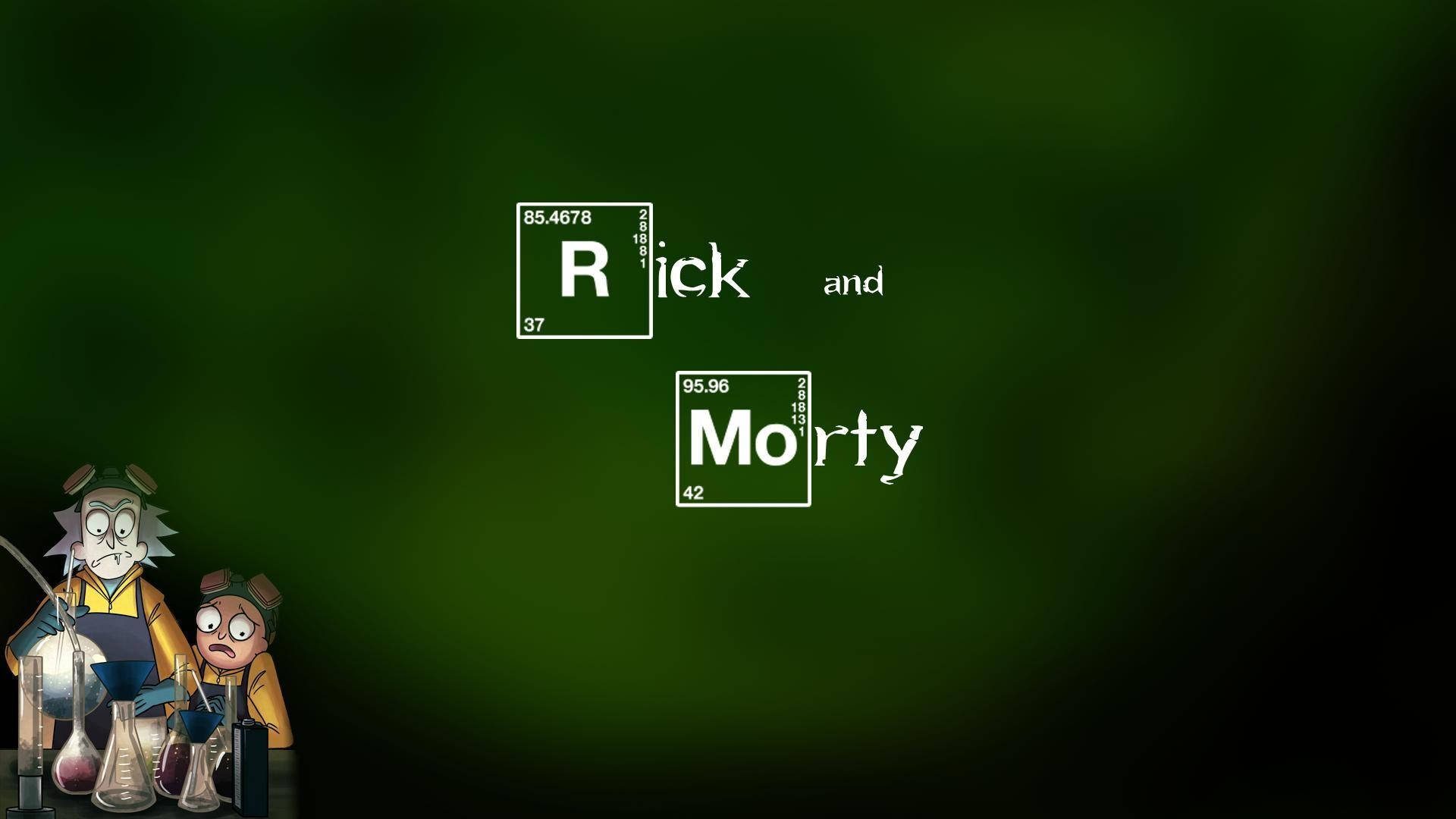Periodic Table Theme Rick And Morty 4k Wallpaper