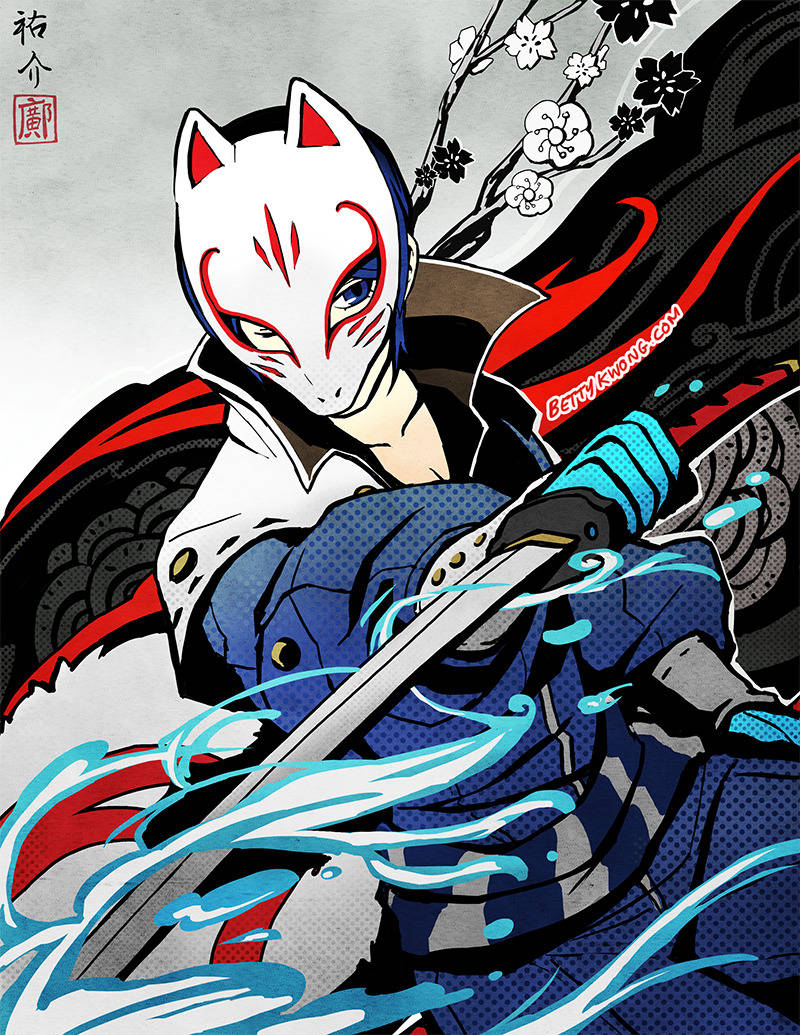 Persona 5 Royal Yusuke Kitagawa Wallpaper