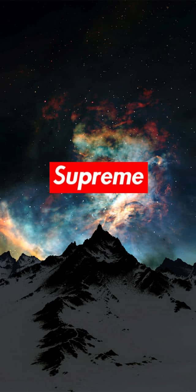 Personalize Your Iphone With Supreme Style Wallpaper