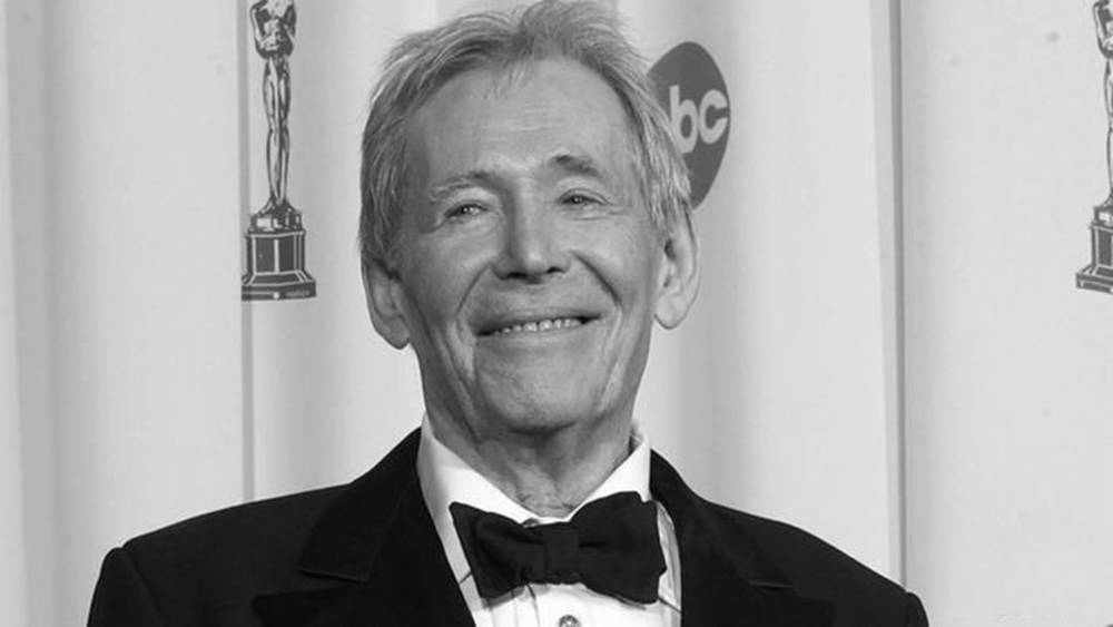 Peter O'toole Monochrome At 75th Academy Wallpaper