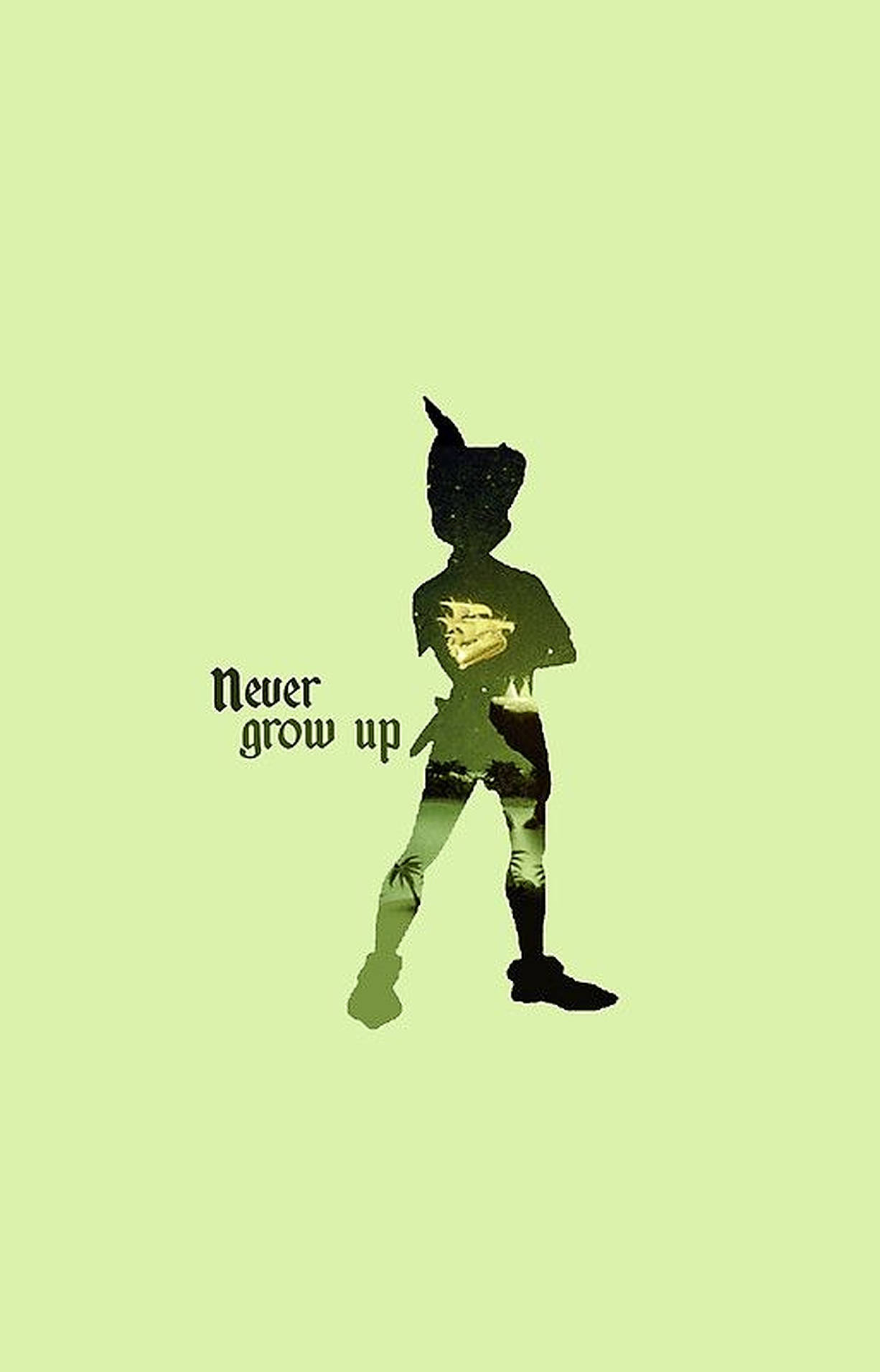 Peter Pan Never Grow Up Wallpaper