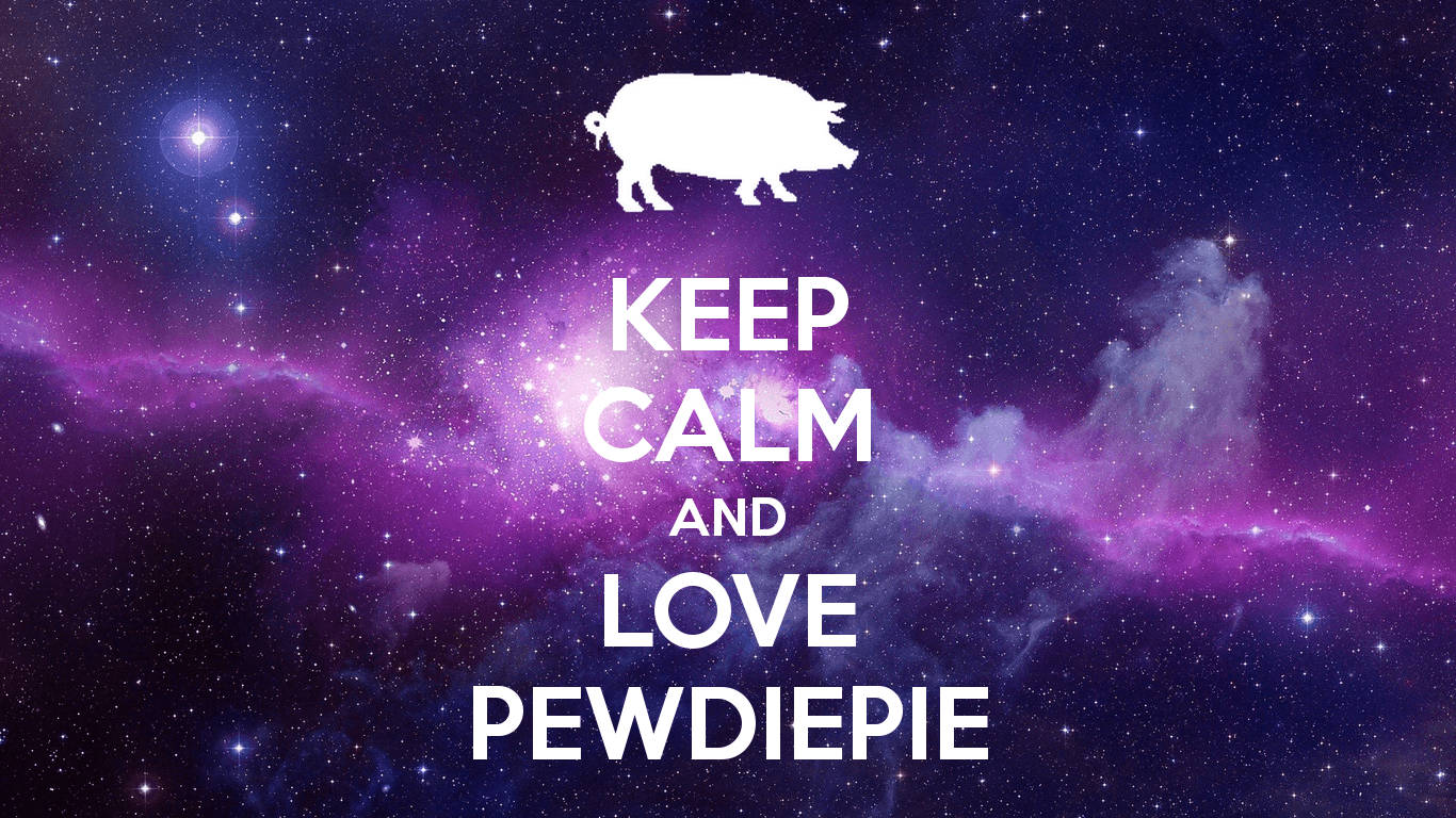 Pewdiepie Keep Calm Wallpaper