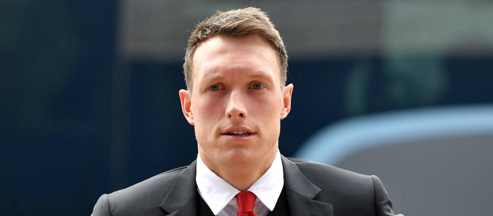 Phil Jones In Suit Wallpaper