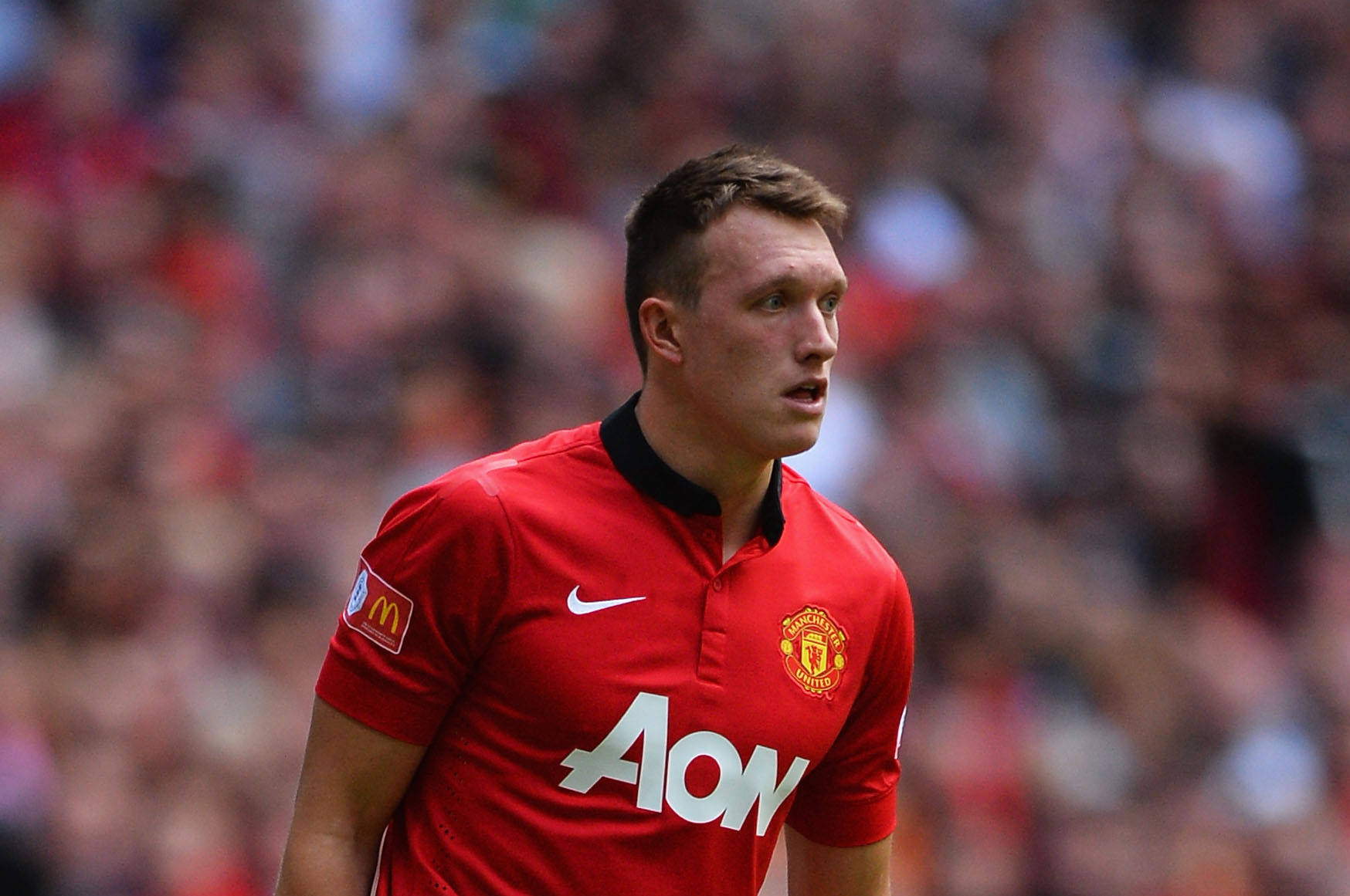 Phil Jones Mcdonalds Patch Wallpaper