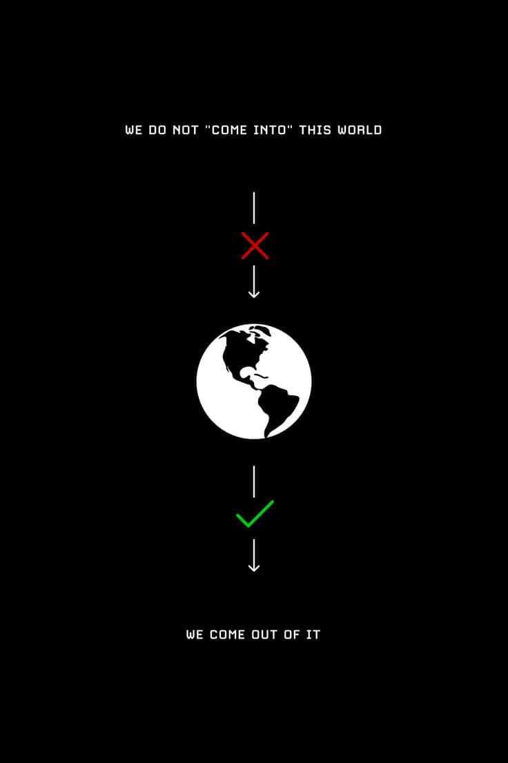 Philosophical World Connection Concept Wallpaper