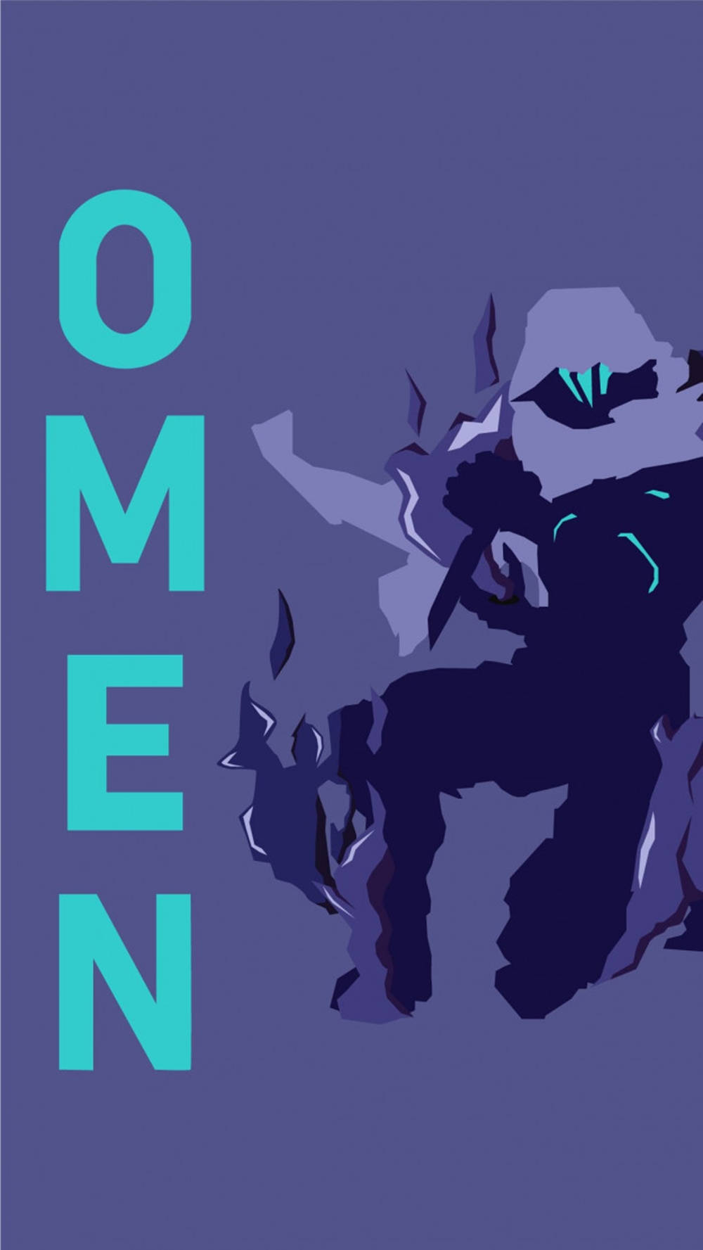 Phone Valorant Omen Fan Art Wallpaper