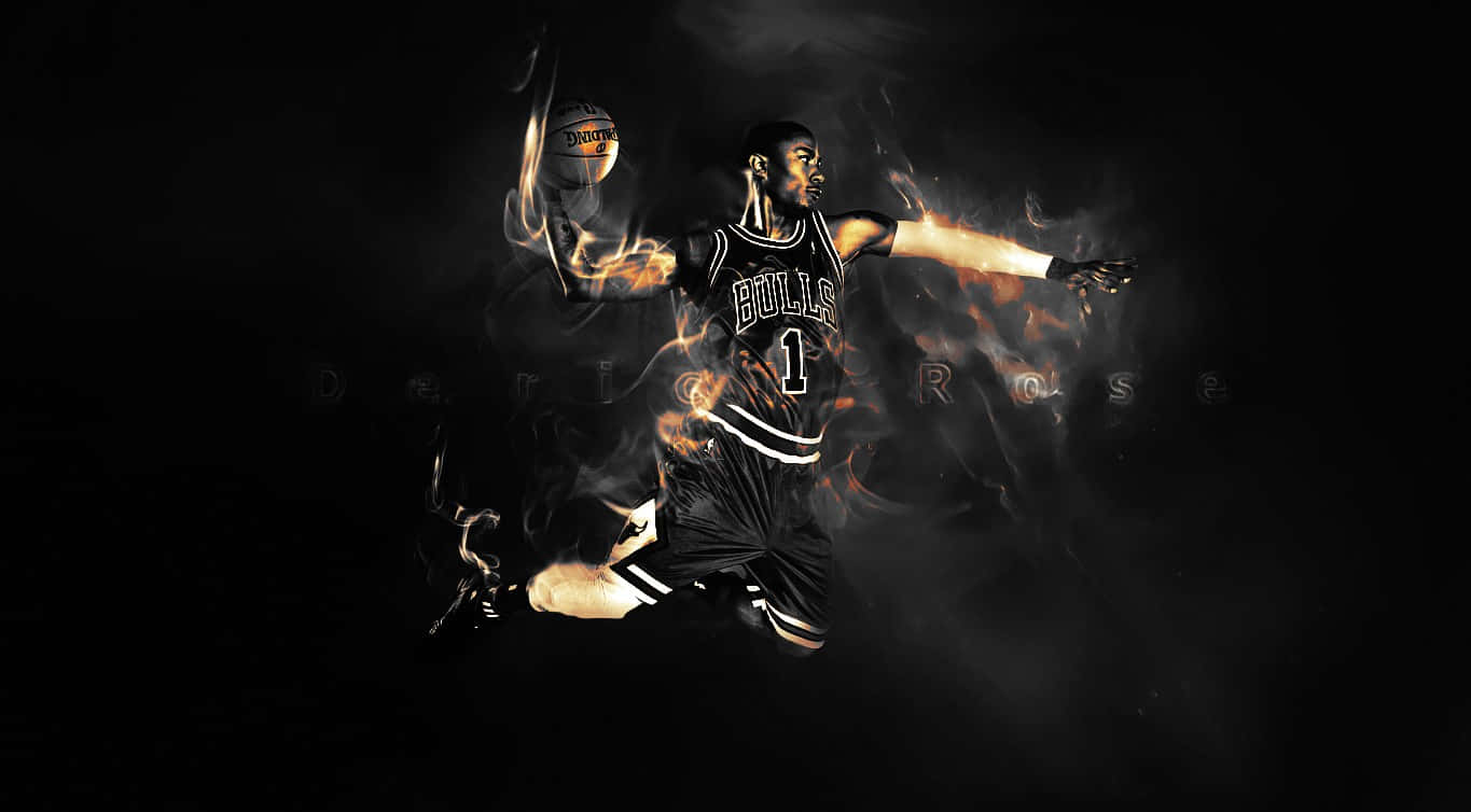 Photo Derrick Rose, Rising Star Of The Nba Wallpaper