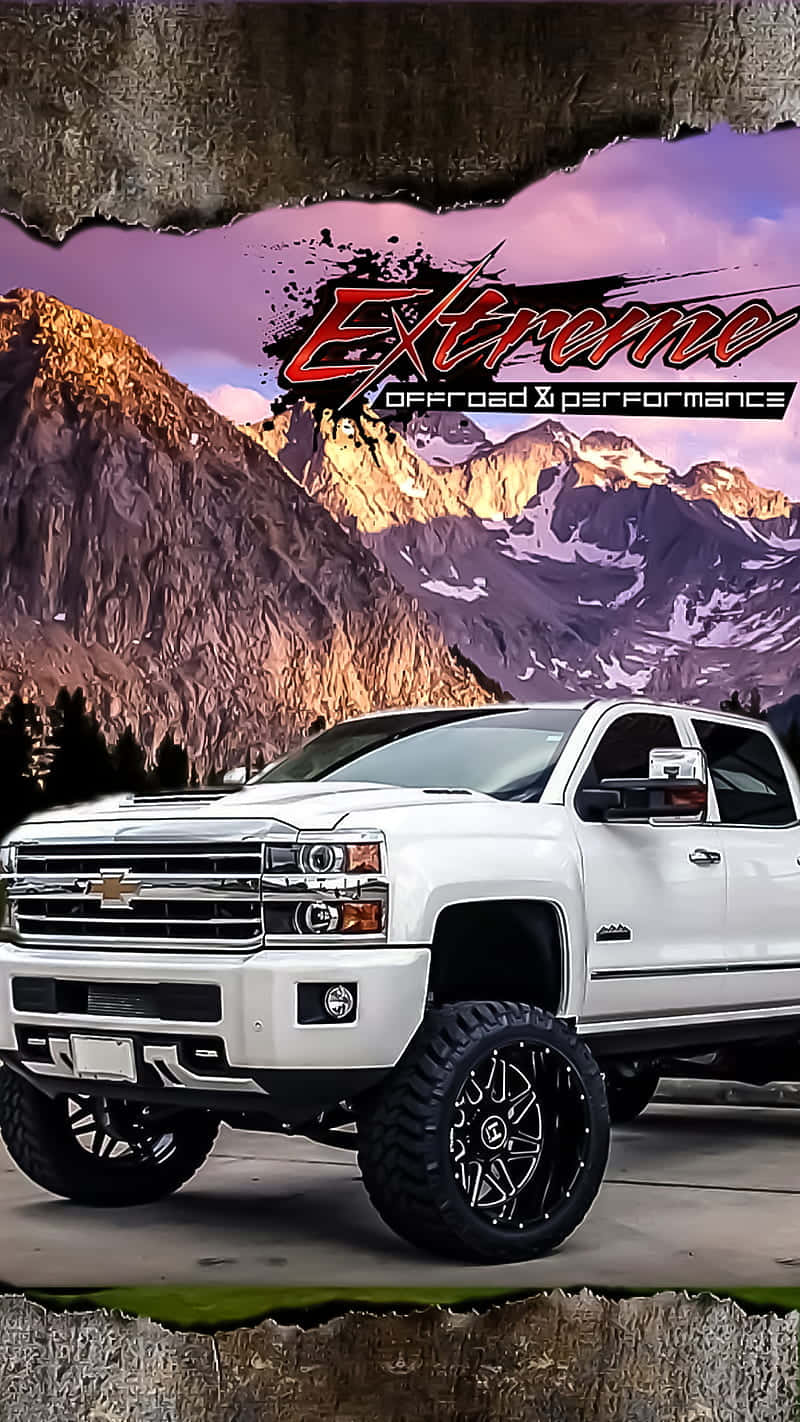 Pickup Truck White Chevrolet Silverado 2500hd Wallpaper