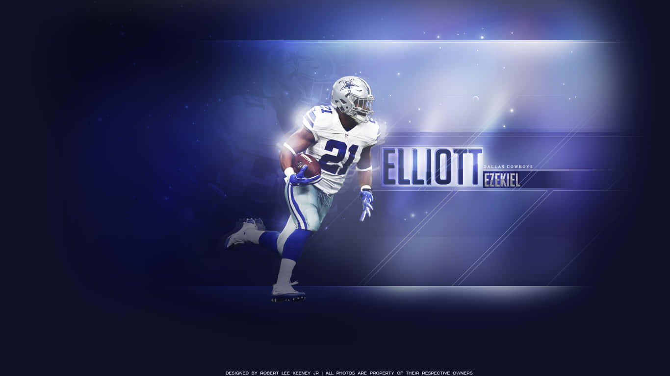 Picture Ezekiel Elliott, Nfl Running Back Wallpaper