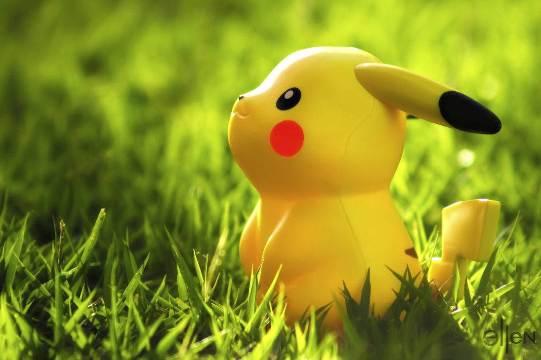 Pikachu Toy Photography Wallpaper