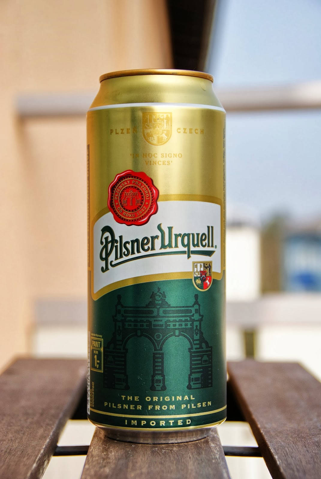 Pilsner Urquell On Can Wallpaper