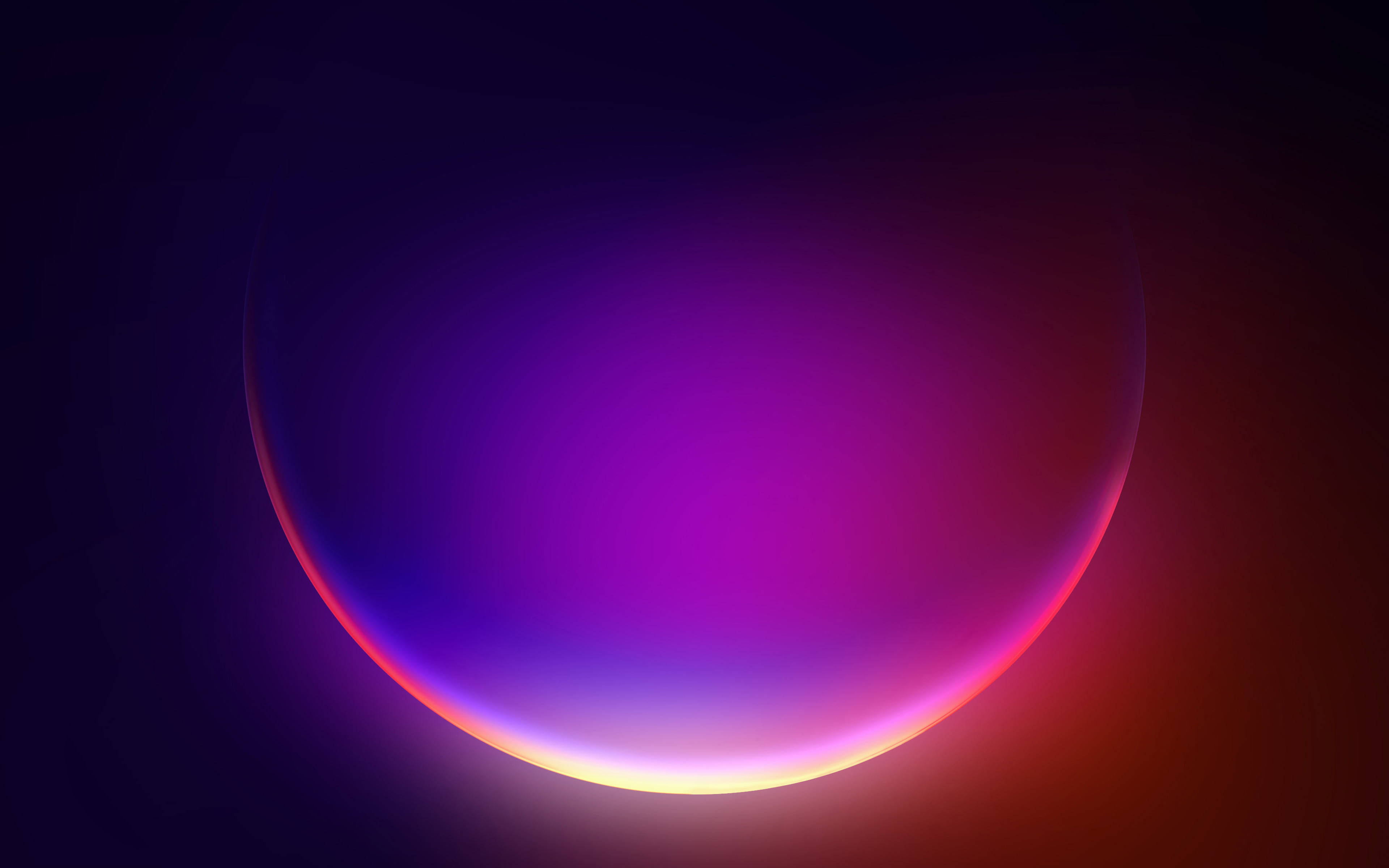Pink And Purple Minimalist Sphere Backgrounds Wallpaper