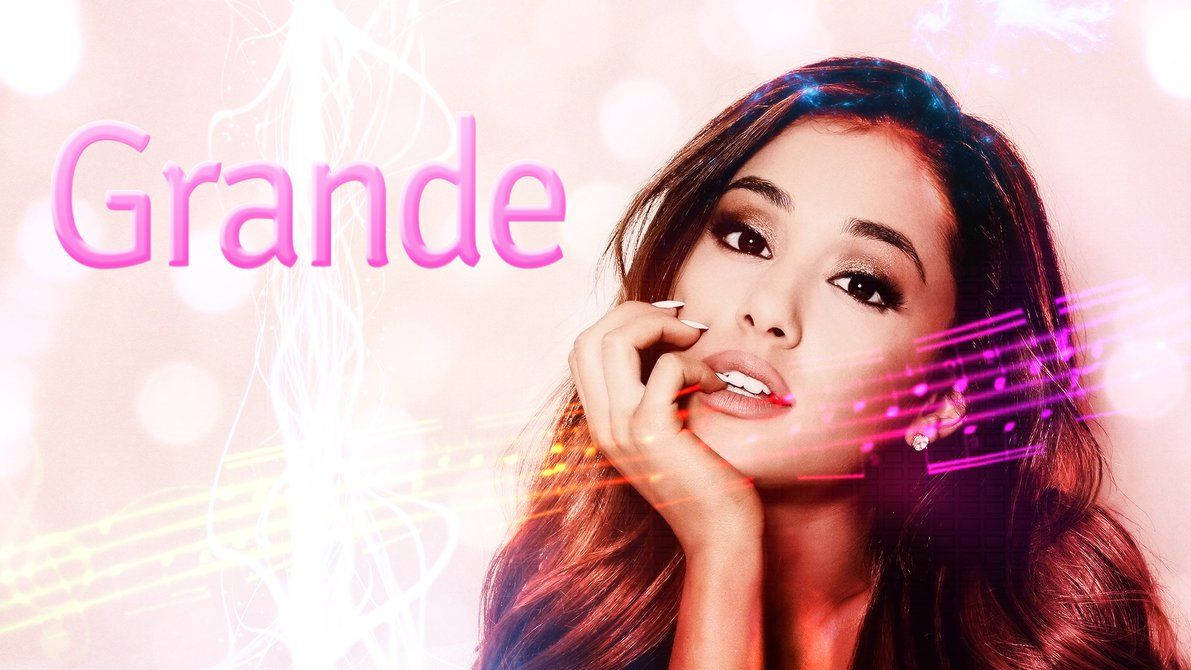 Pink Ariana Grande Music Wallpaper