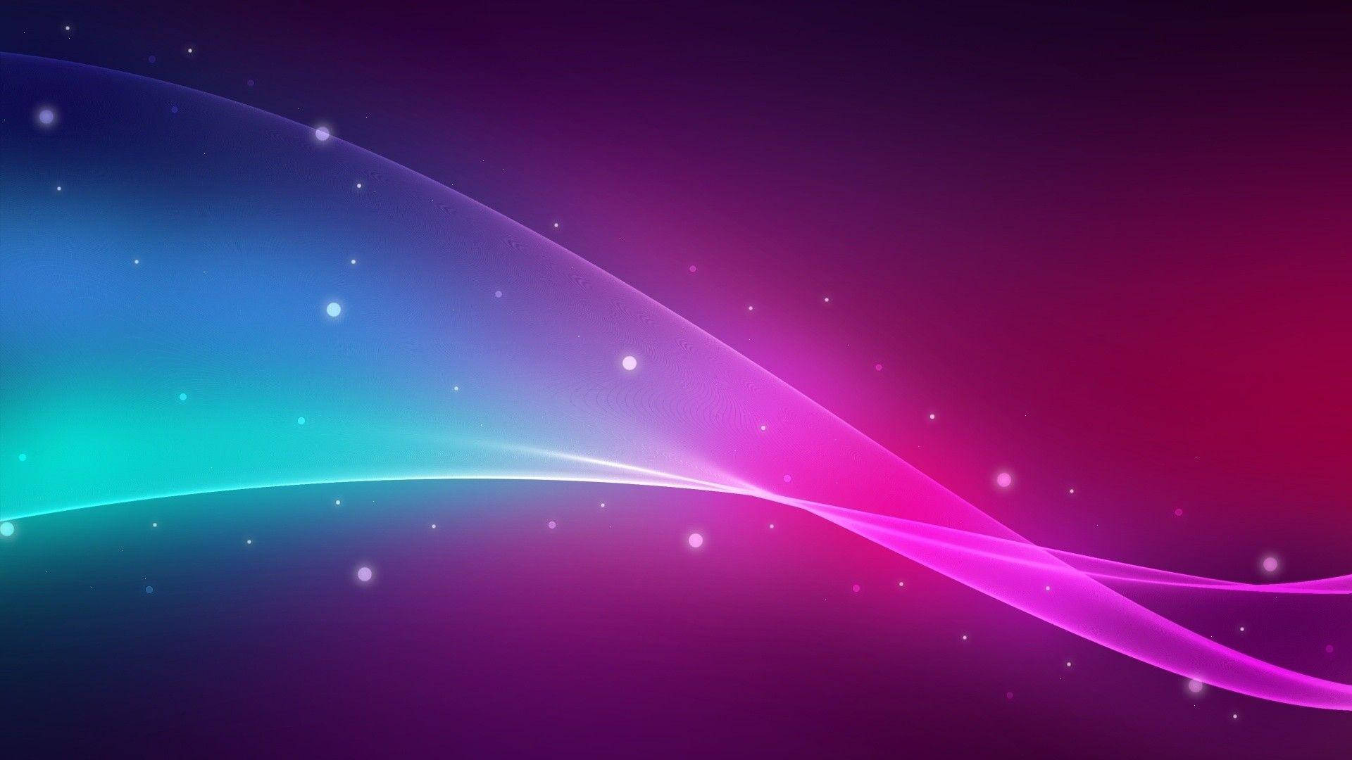 Pink Blue Magical Lines Wallpaper