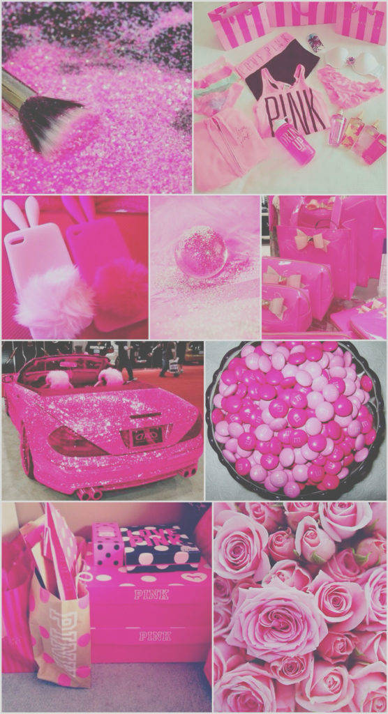 Pink Collage Pretty Iphone Wallpaper