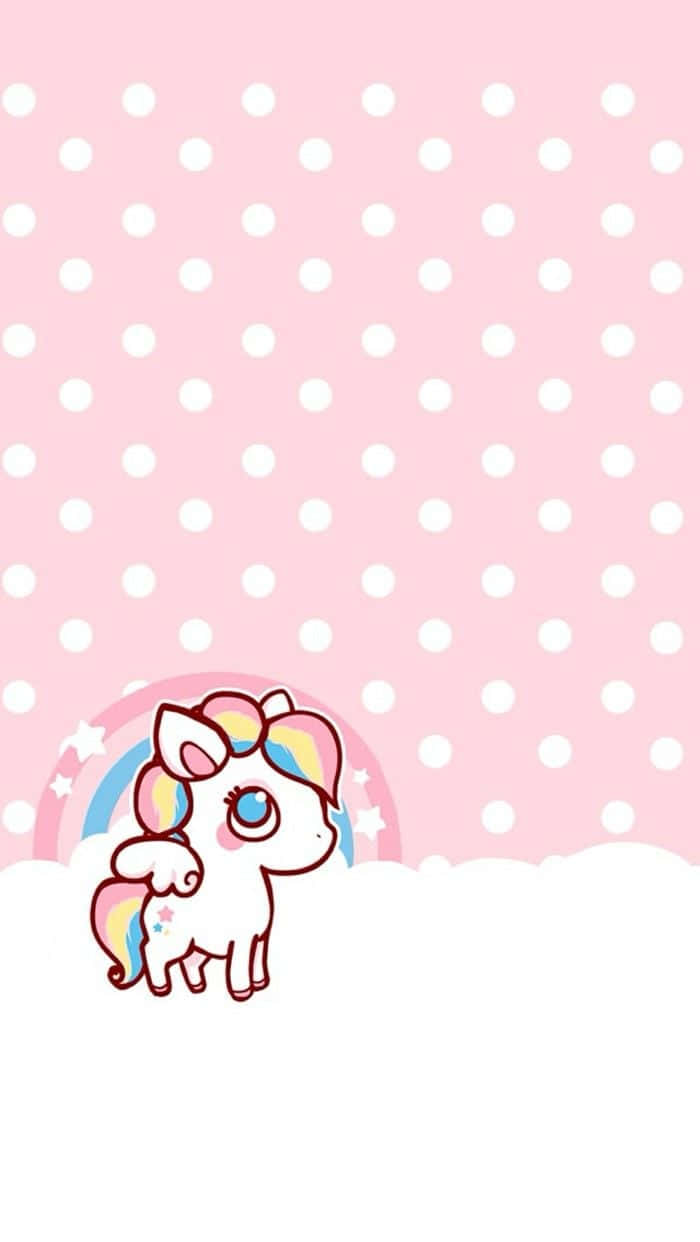 Pink Unicorn Wallpaper