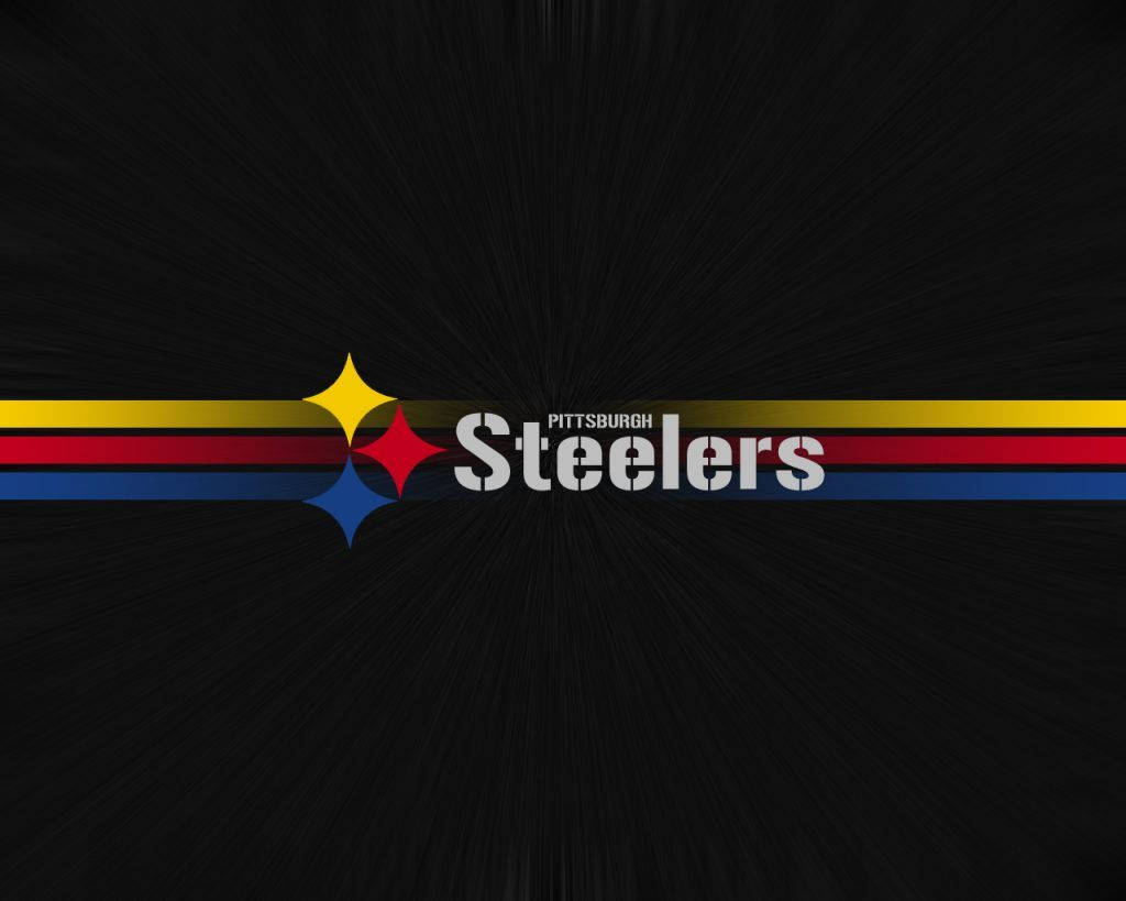 Pittsburgh Steelers Abstract Text Logo Wallpaper