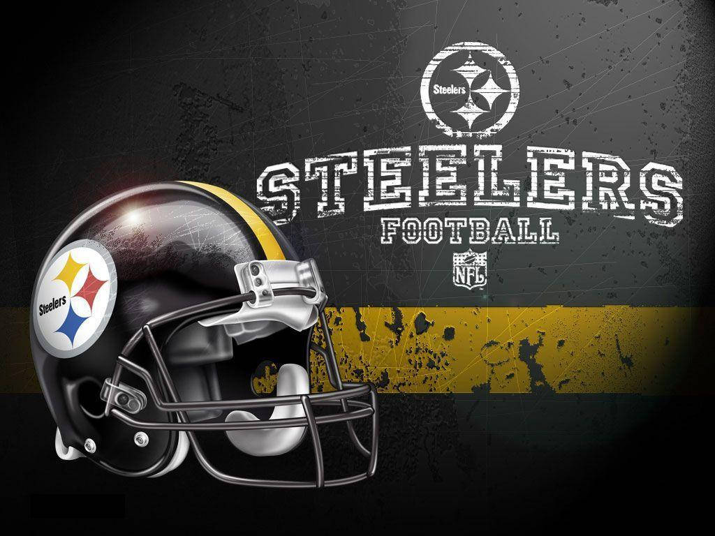 Pittsburgh Steelers Football Nfl Helmet Art Wallpaper