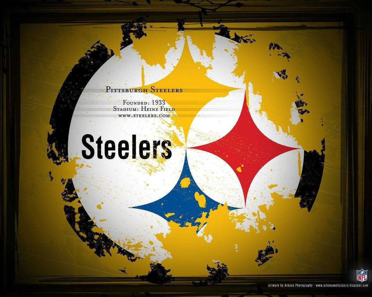 Pittsburgh Steelers Golden Artwork Wallpaper