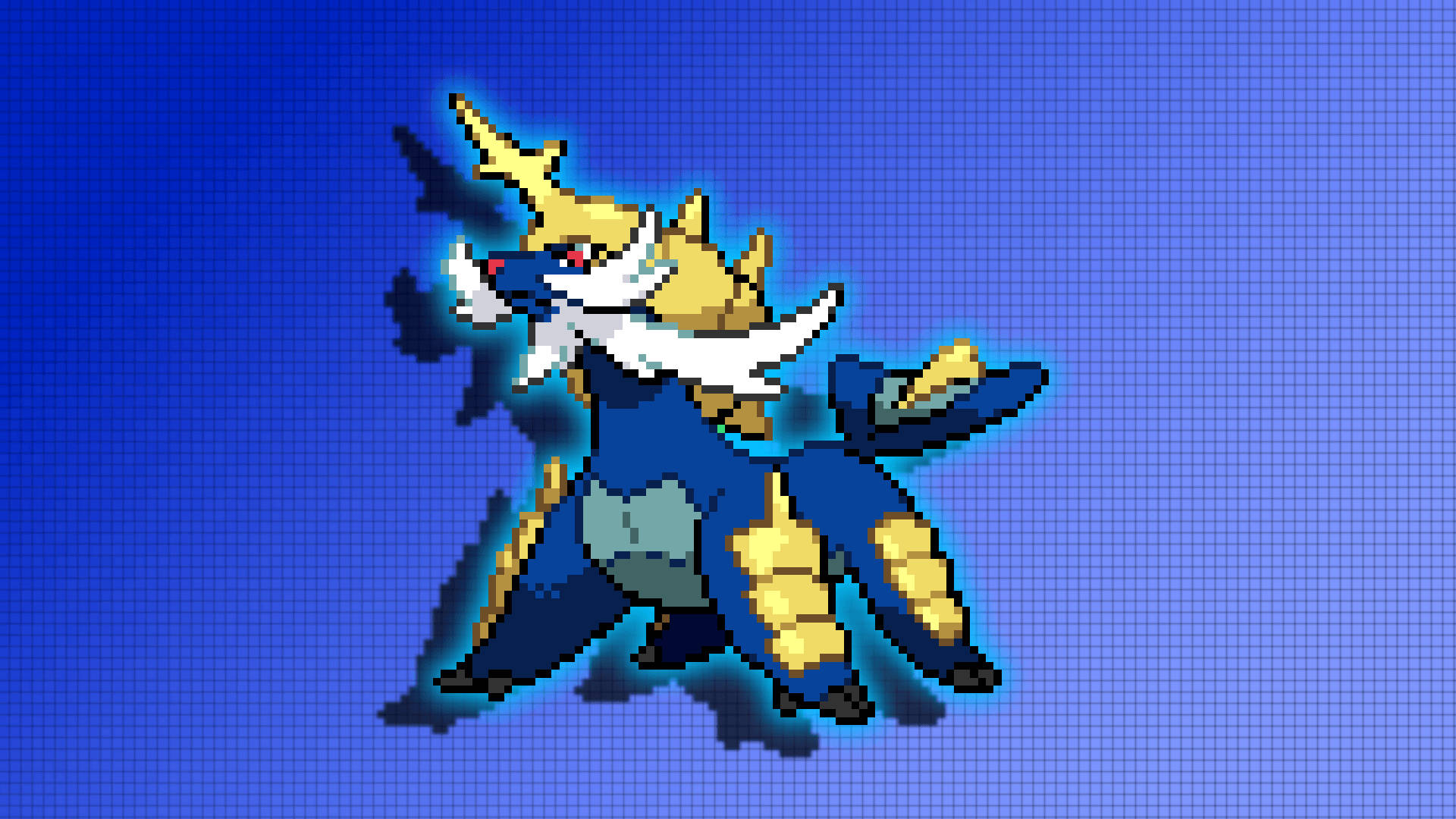 Pixel Art Samurott Wallpaper