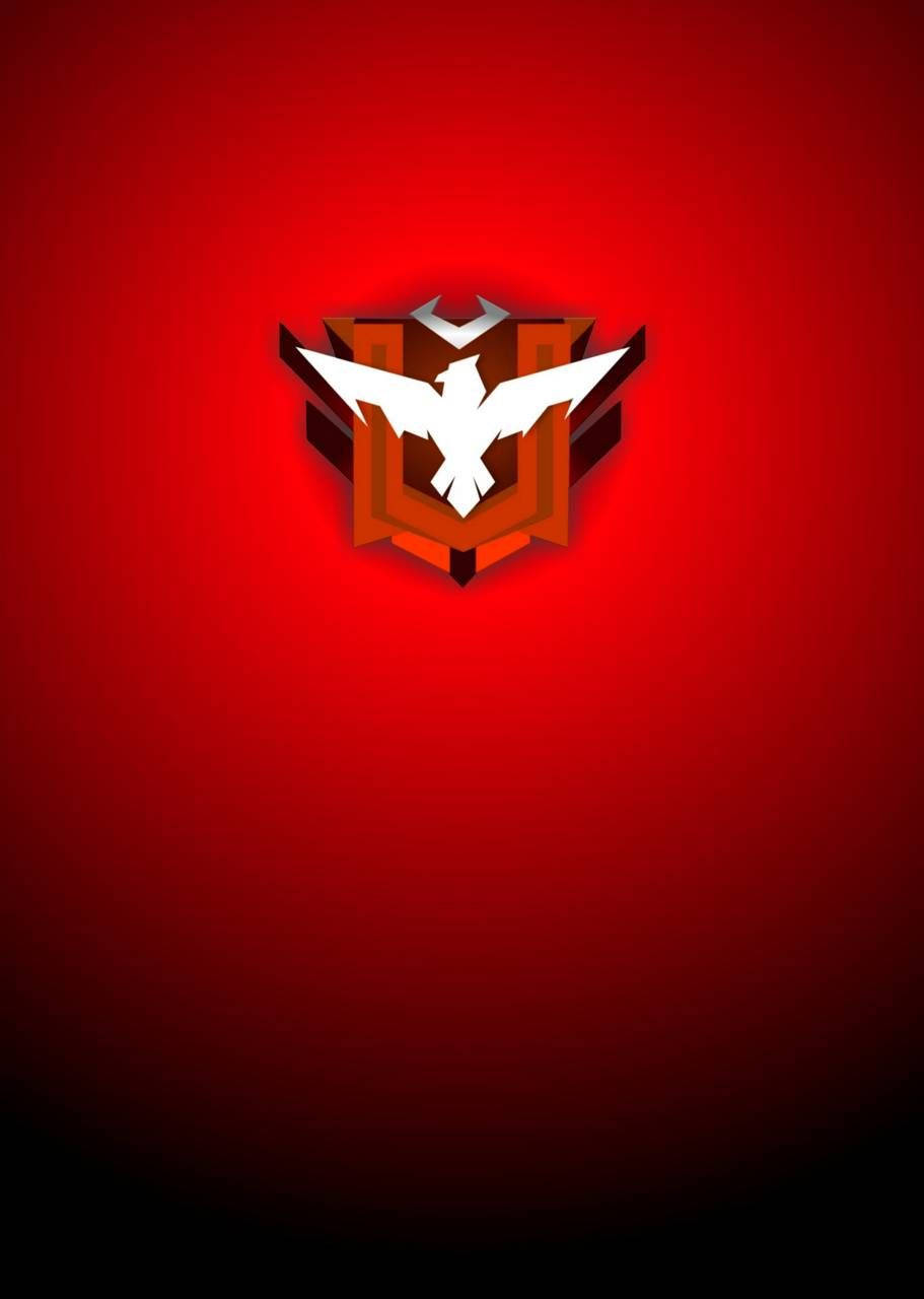 Plain Red Free Fire Heroic Wallpaper