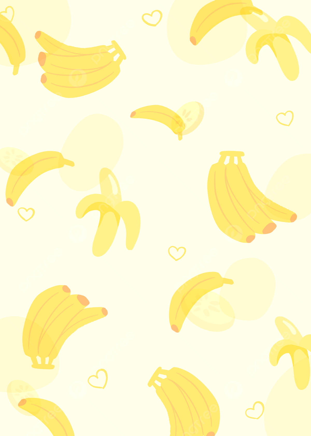 Plantain Cartoon Art Wallpaper