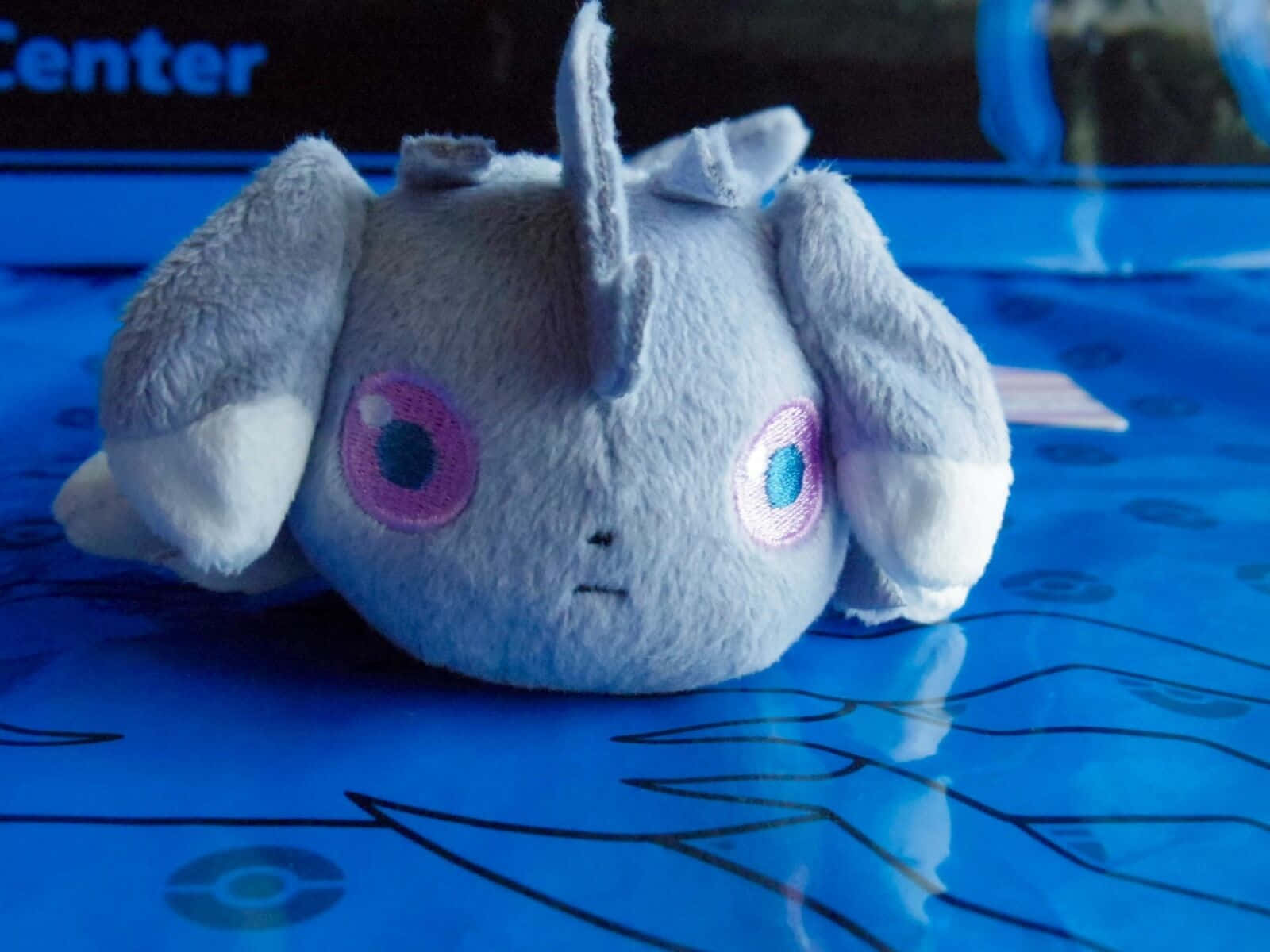 Plushie Espurr On The Floor Wallpaper