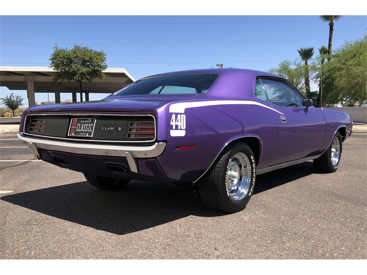 Plymouth Barracuda 440 Rear Wallpaper