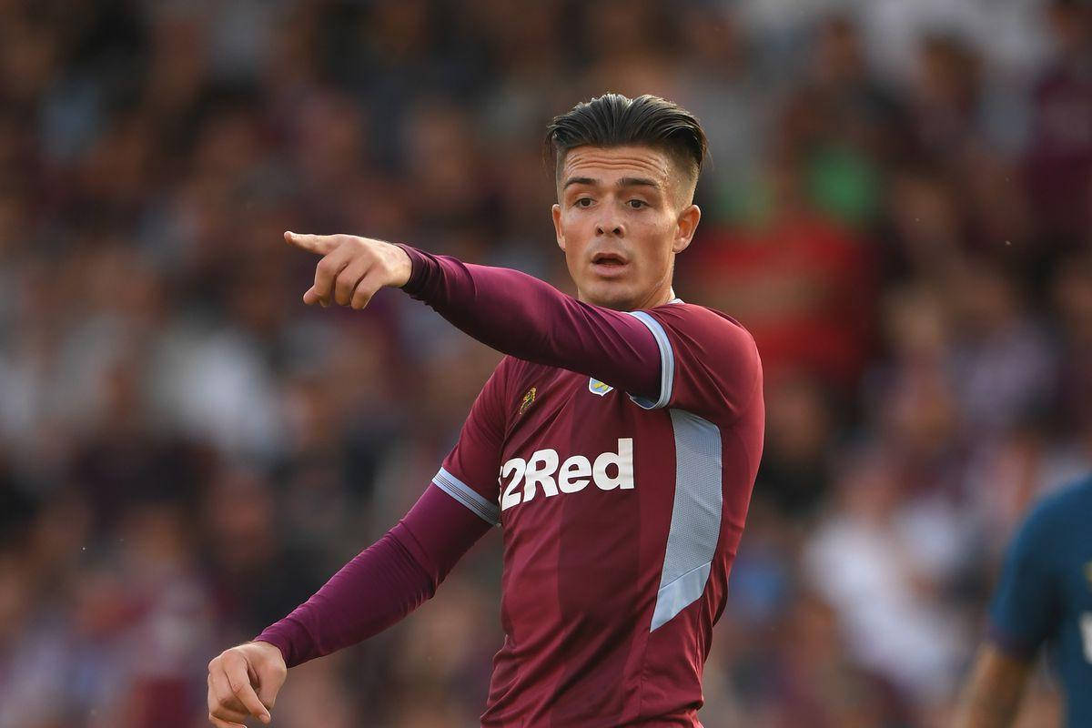 Pointing Jack Grealish Wallpaper