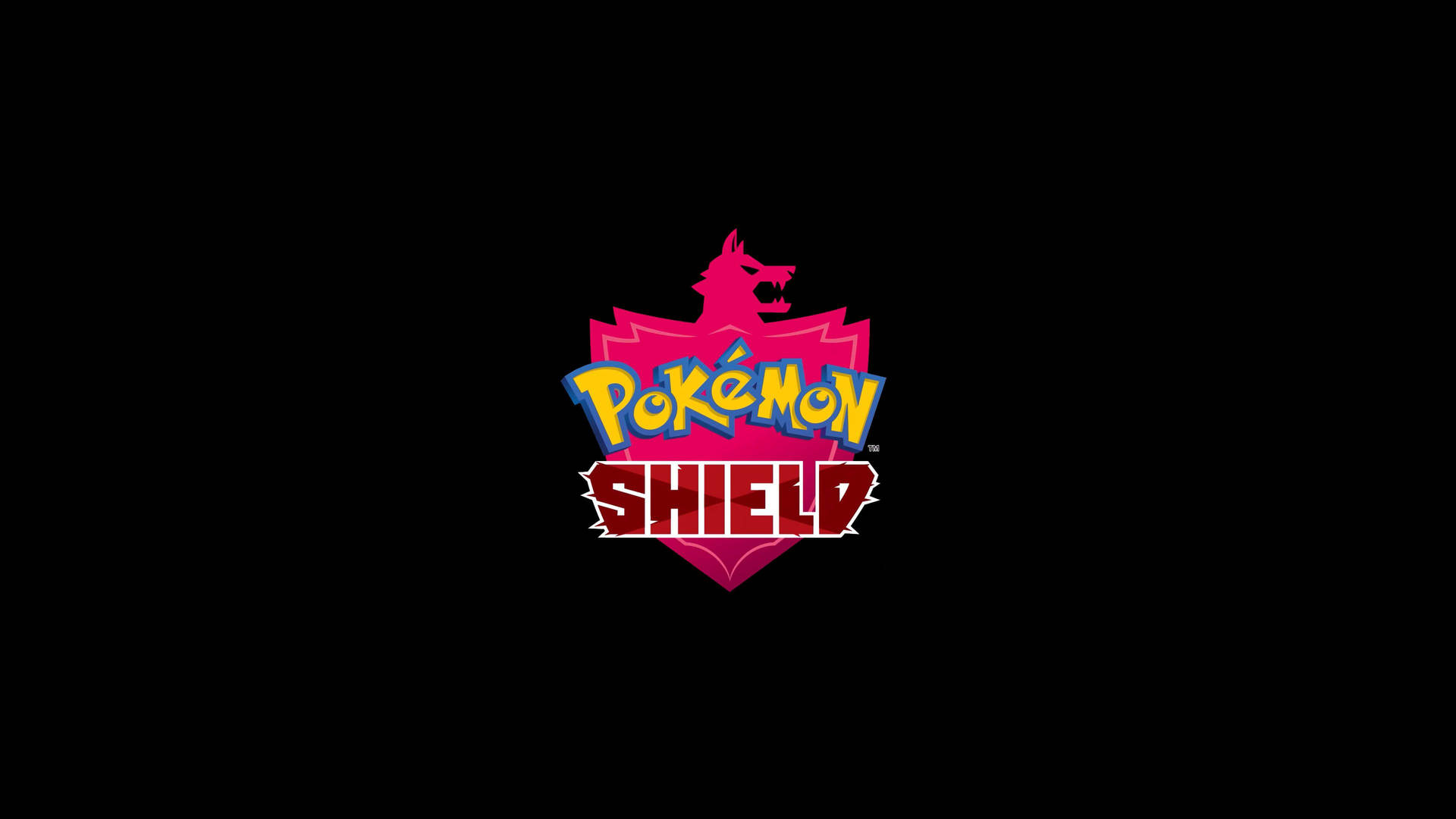 Pokémon Shield Logo 4k Wallpaper