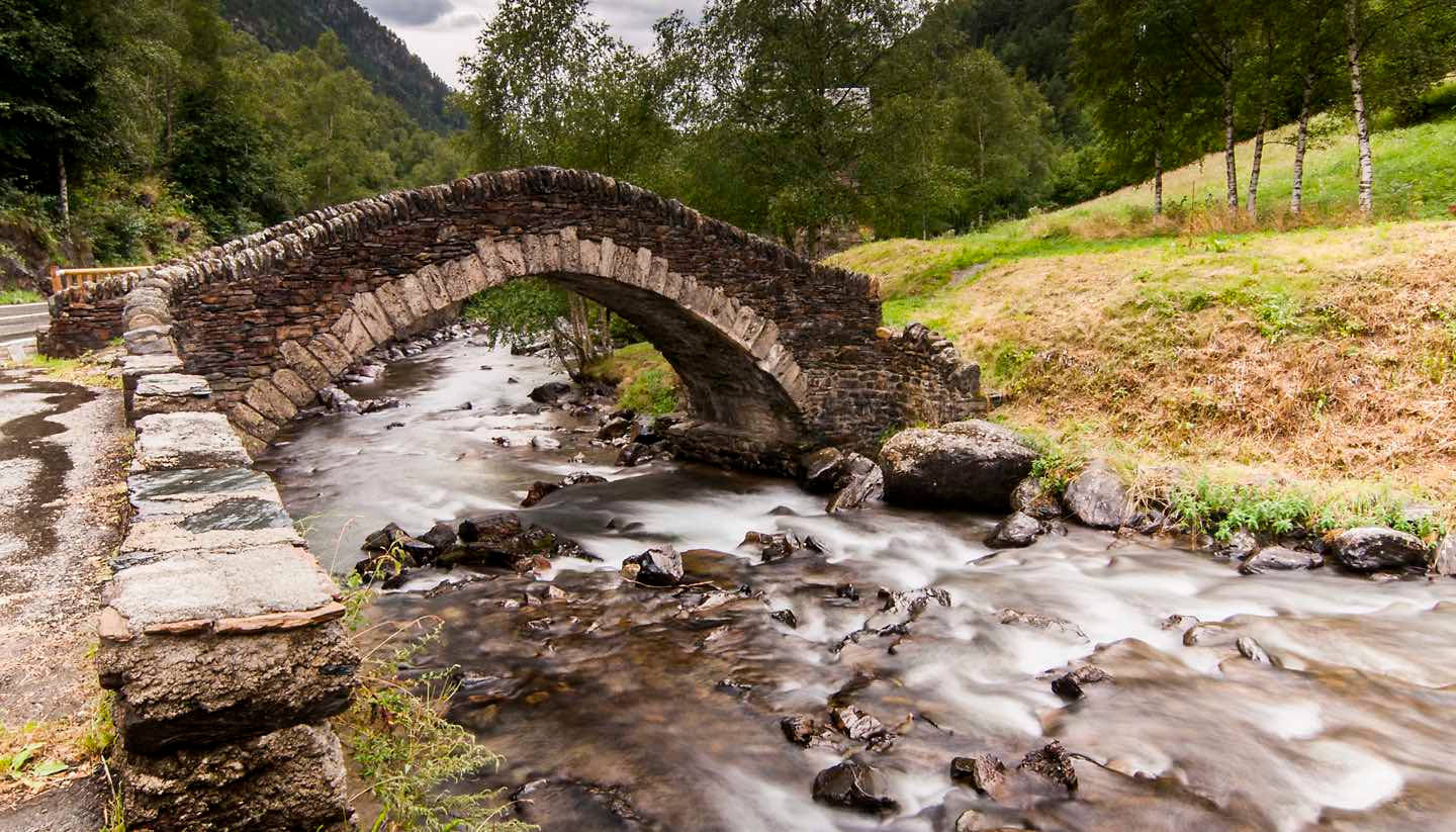 Pont De L'estarell Andorra Wallpaper