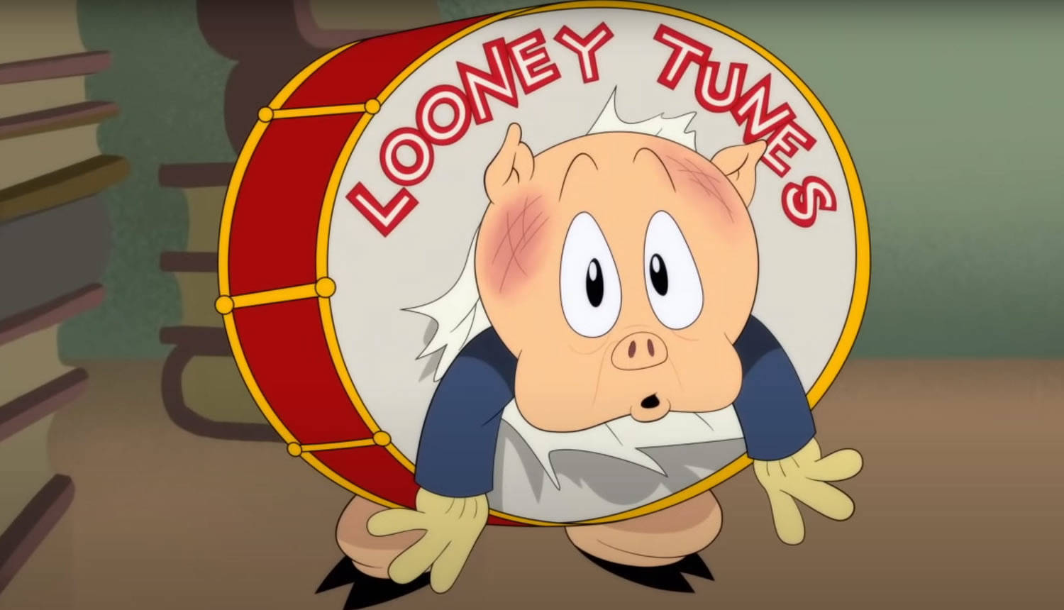 Porky Pig Looney Tunes Cartoon Show Series Wallpaper