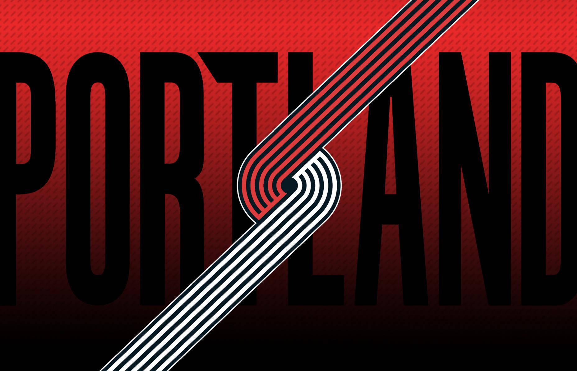 Portland Trail Blazers Infinity Poster Wallpaper