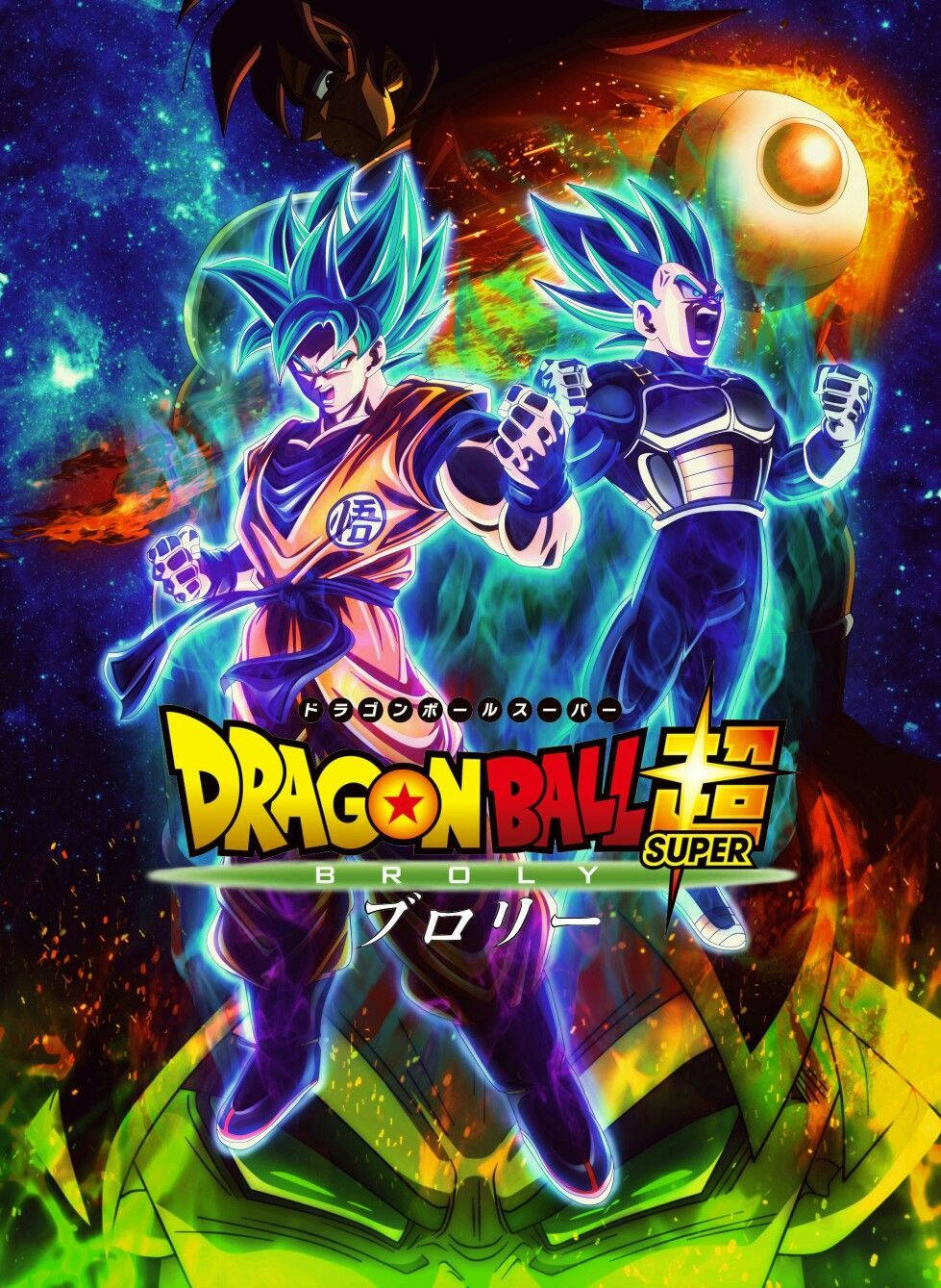 Poster Dragon Ball Super Broly Movie Wallpaper