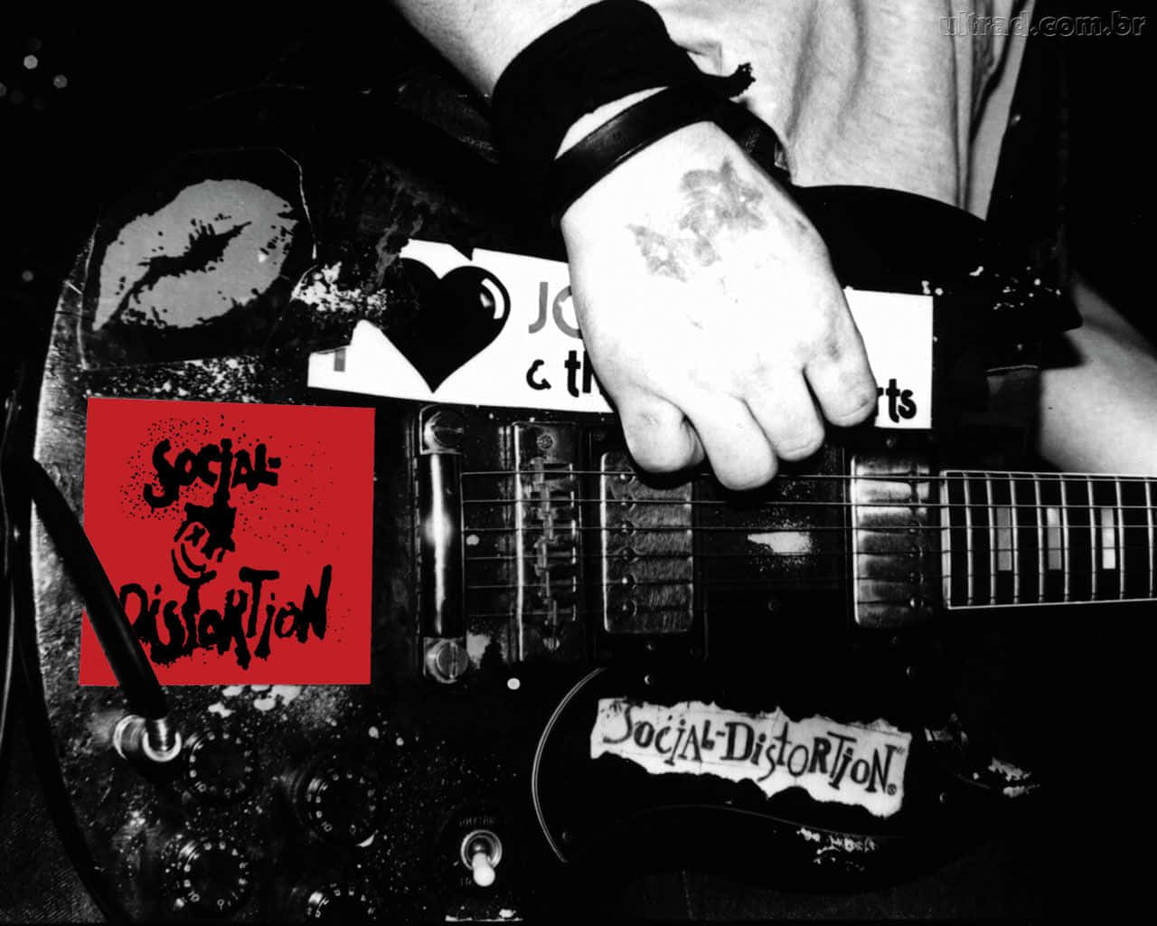 Power Of Punk - A Glimpse Into A Social Distortion Concert Wallpaper