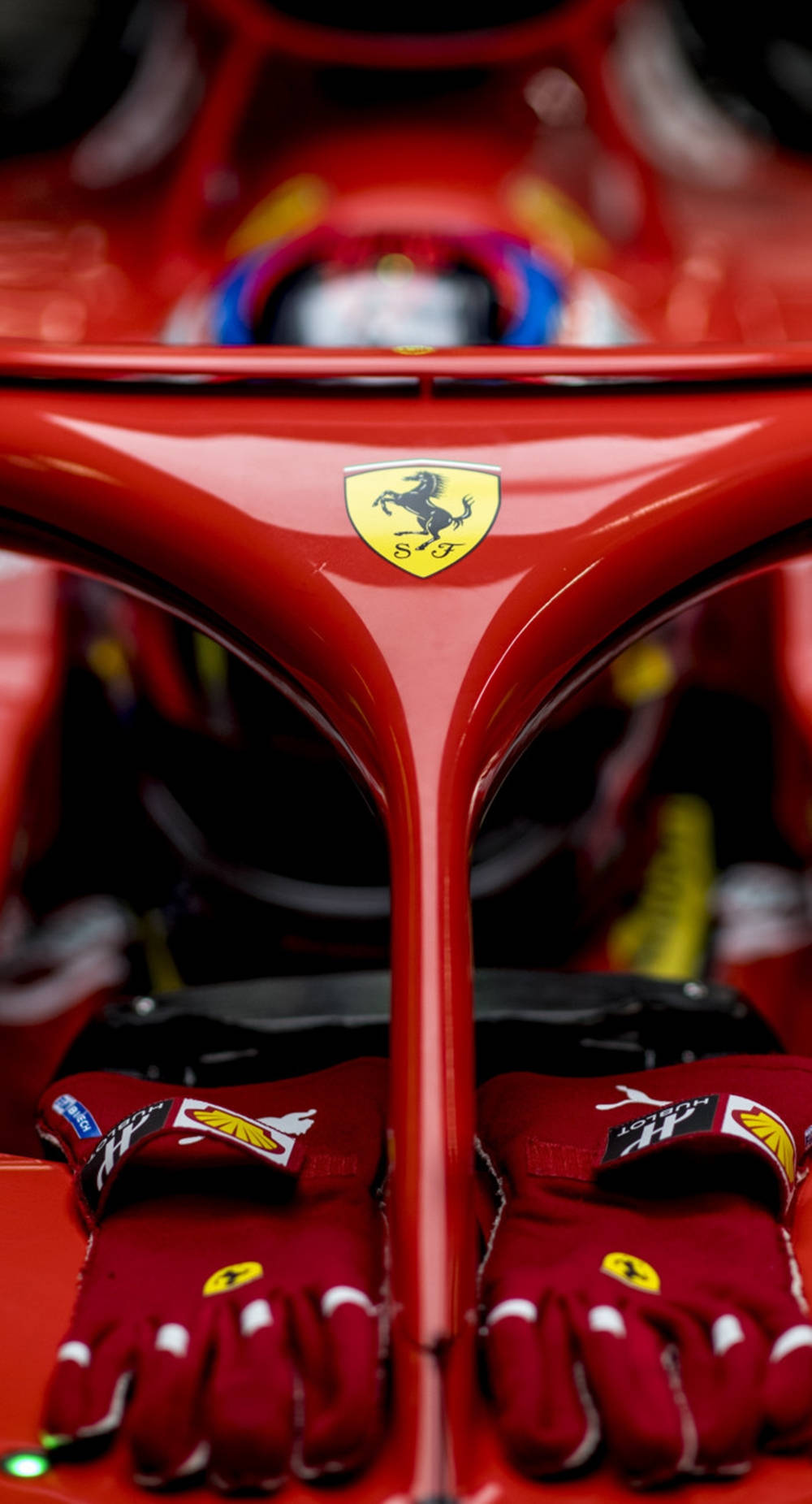 Prancing Horse Elegance - Ferrari For Iphone Wallpaper