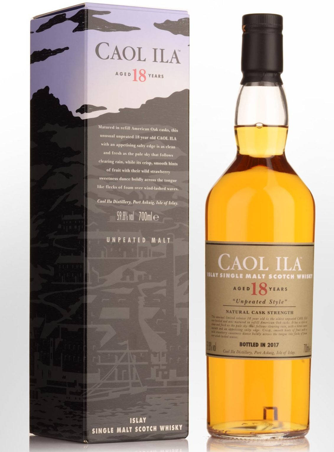 Premium 18-year Old Whiskey Caol Ila Wallpaper