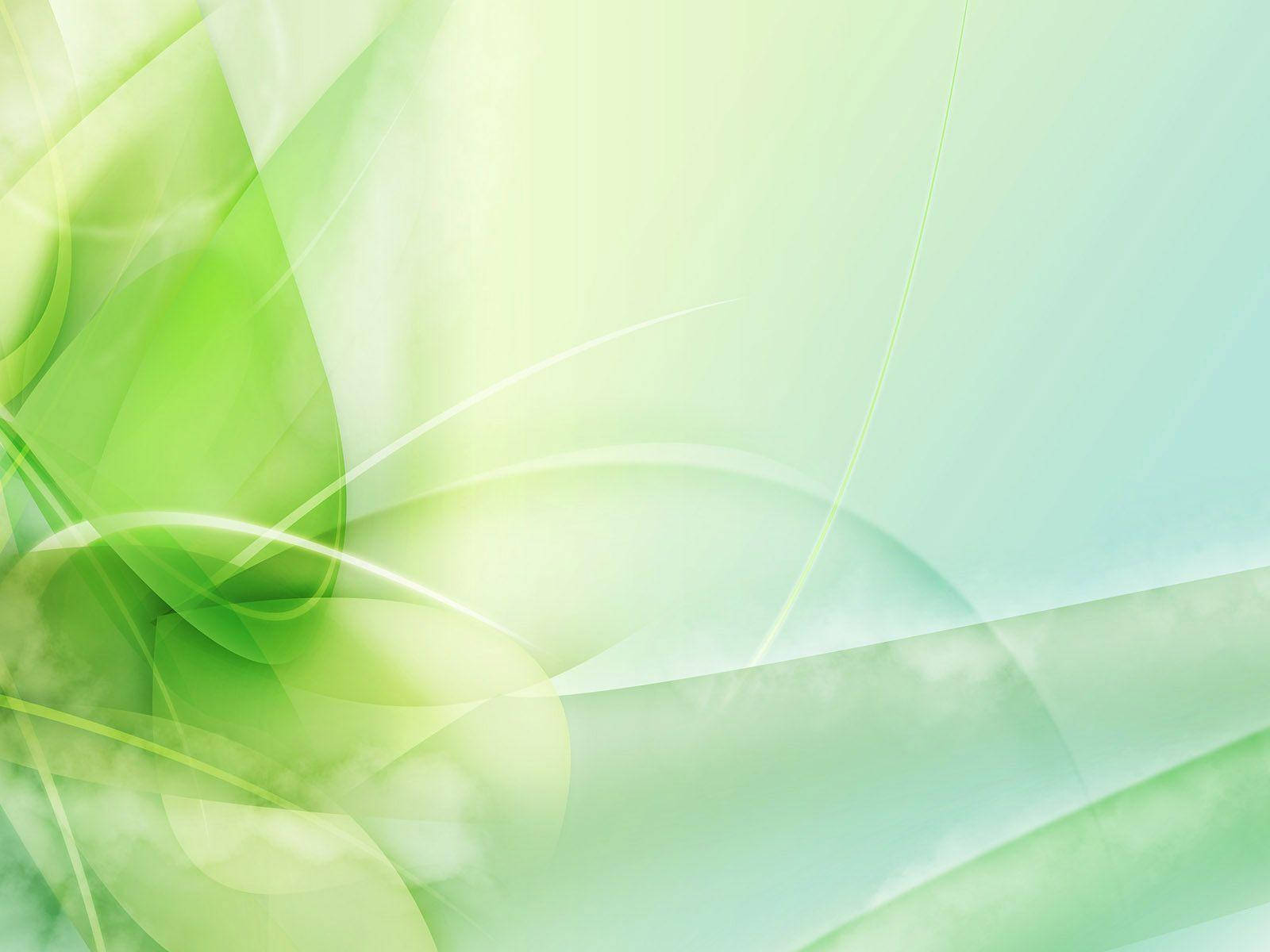 Pretty Abstract Light Green Wallpaper