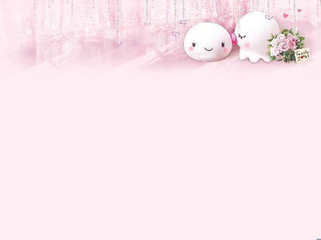 Pretty Background Cute Objects Kissing Wallpaper